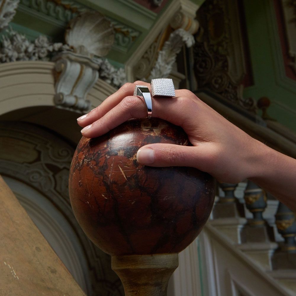 SAUVAGE PRIVÉ RING WITH DIAMONDS - Image 2