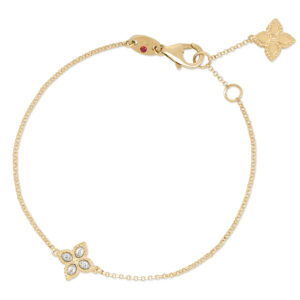 PRINCESS FLOWER BRACELET WITH DIAMONDS