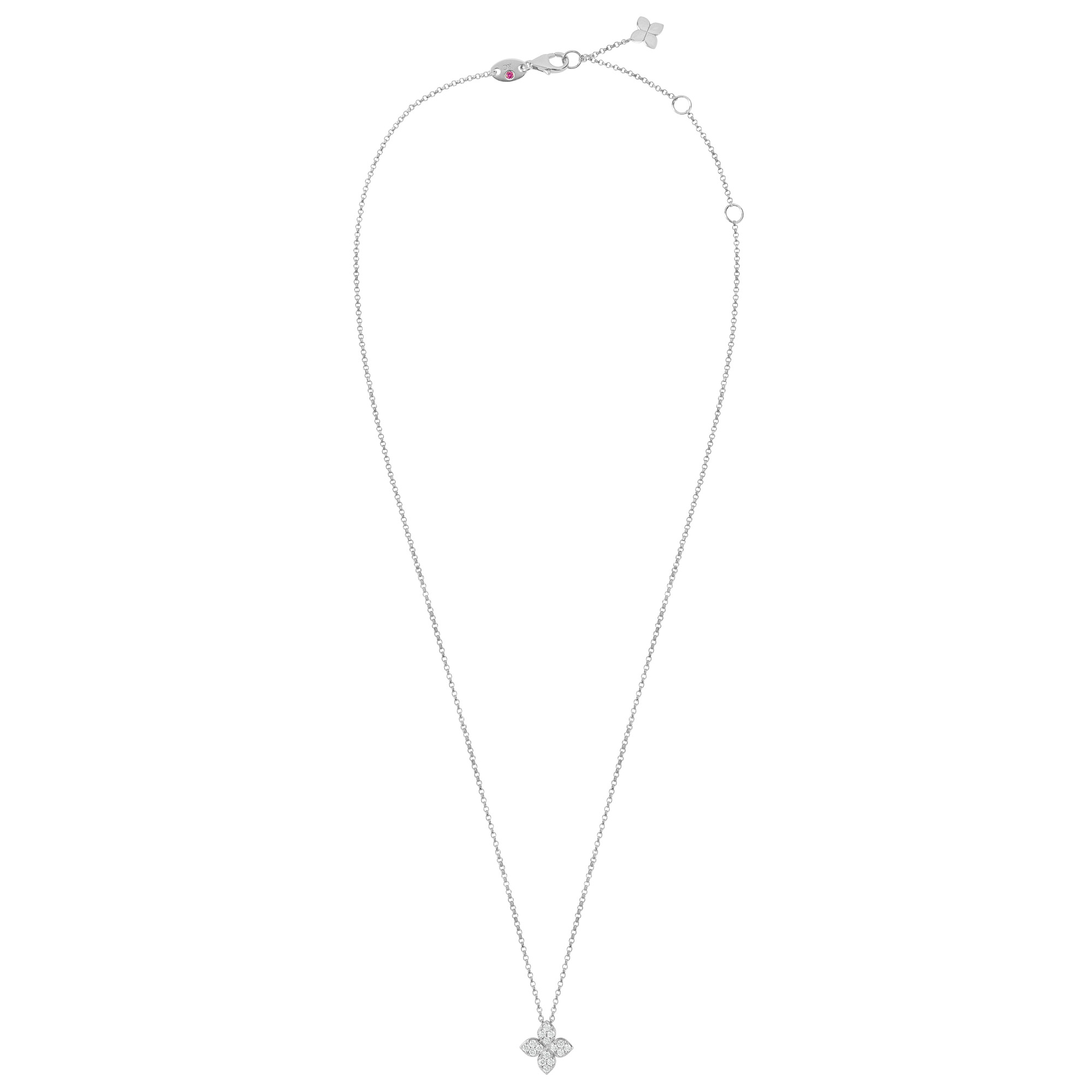 PRINCESS FLOWER NECKLACE FOR CAROUSEL WITH DIAMONDS - Image 2