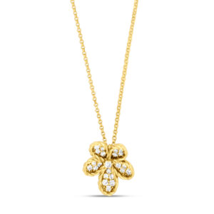 JASMINE NECKLACE WITH DIAMONDS