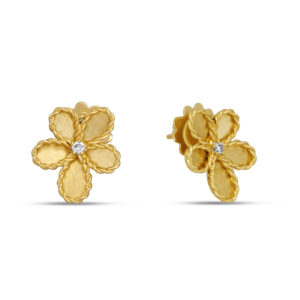 JASMINE EARRINGS WITH DIAMONDS