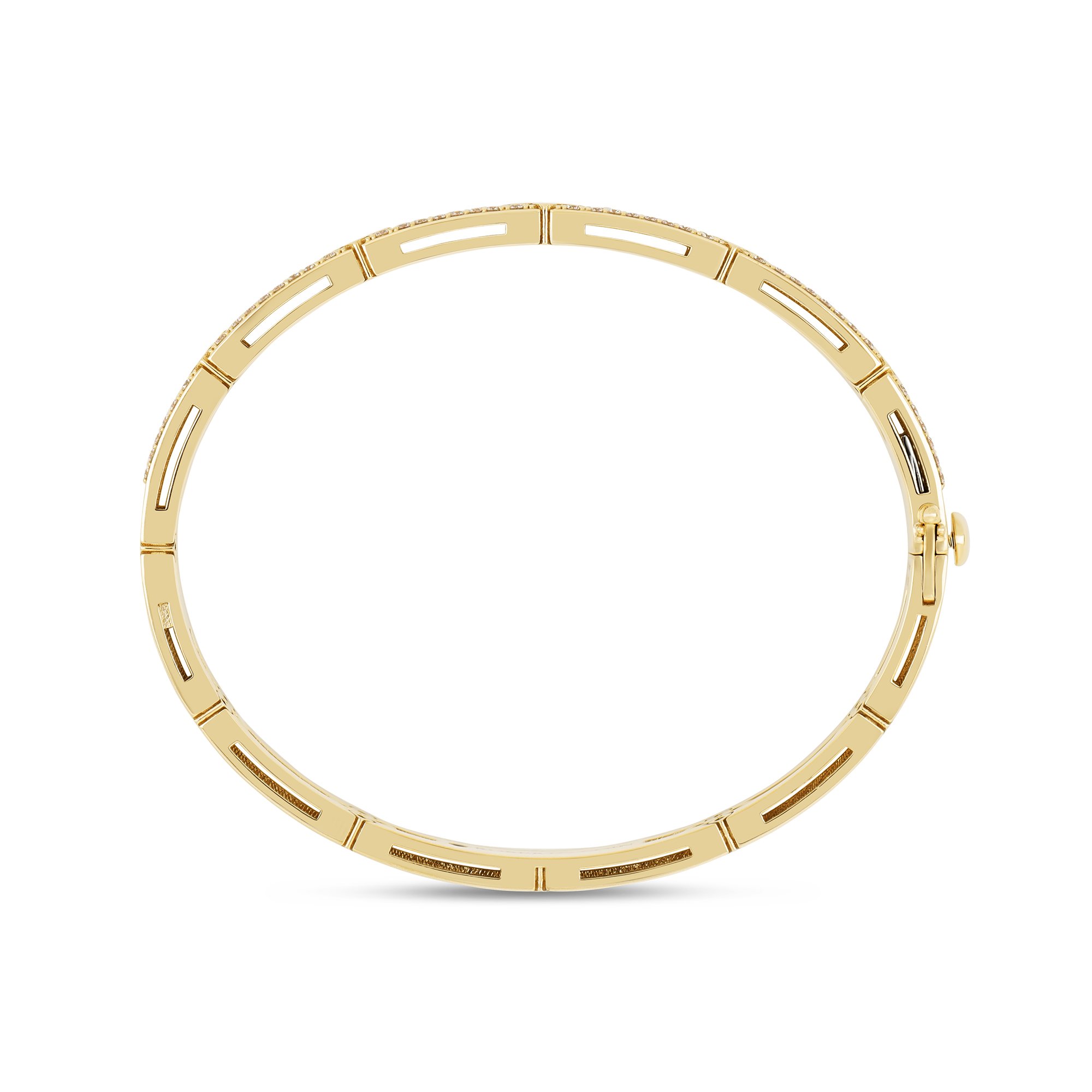 LOVE IN VERONA BANGLE WITH DIAMONDS - Image 3
