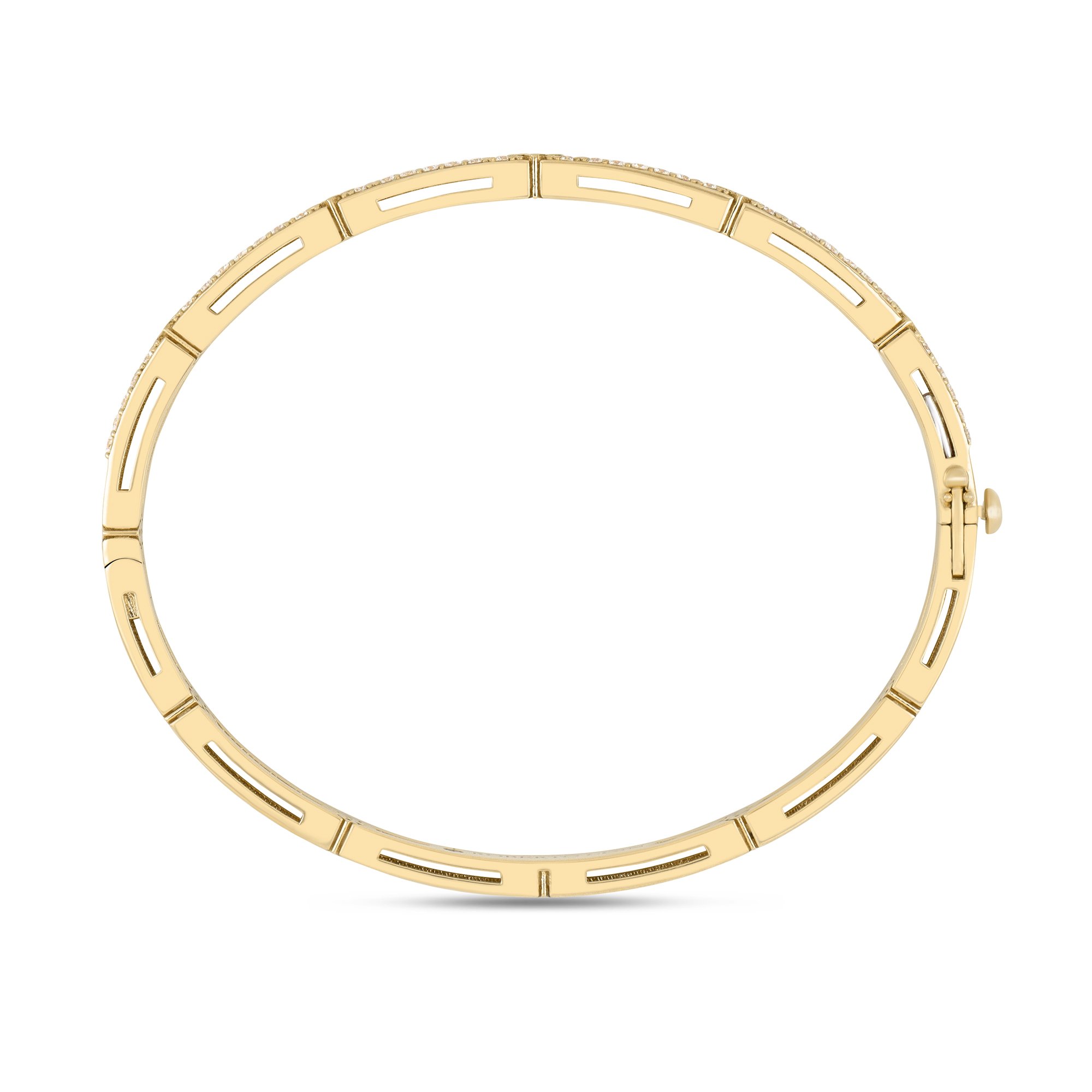 LOVE IN VERONA BANGLE WITH DIAMONDS - Image 3