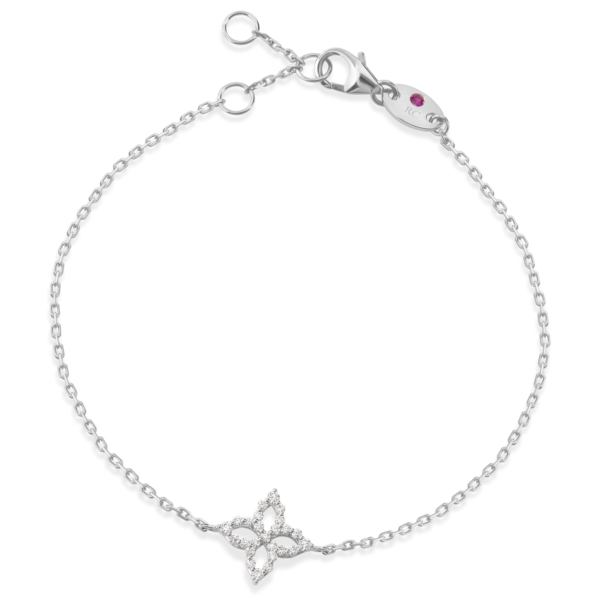 DIAMOND PRINCESS BRACELET FOR CAROUSEL WITH DIAMONDS