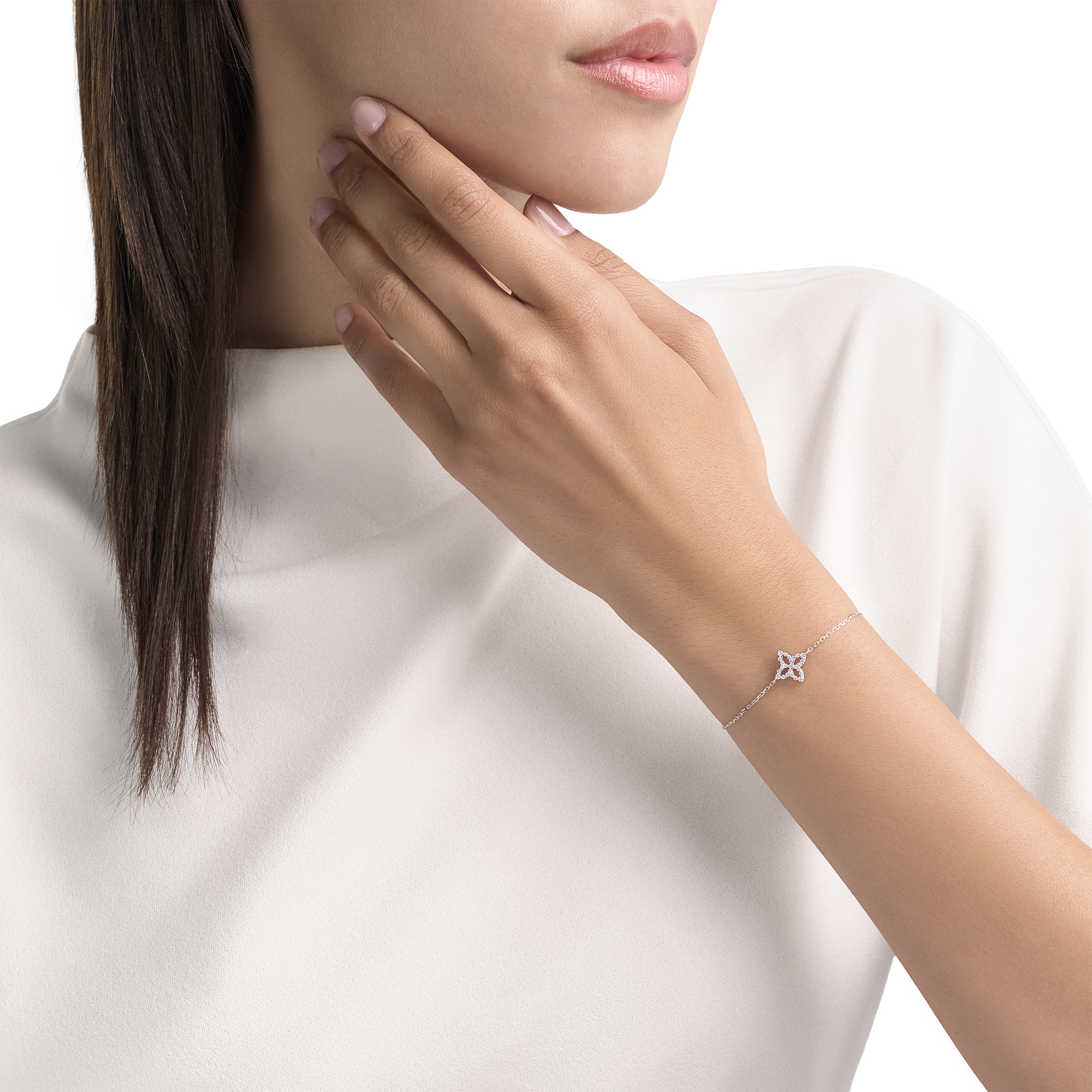 DIAMOND PRINCESS BRACELET FOR CAROUSEL WITH DIAMONDS - Image 4