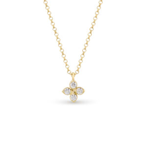 PRINCESS FLOWER NECKLACE FOR CAROUSEL WITH DIAMONDS