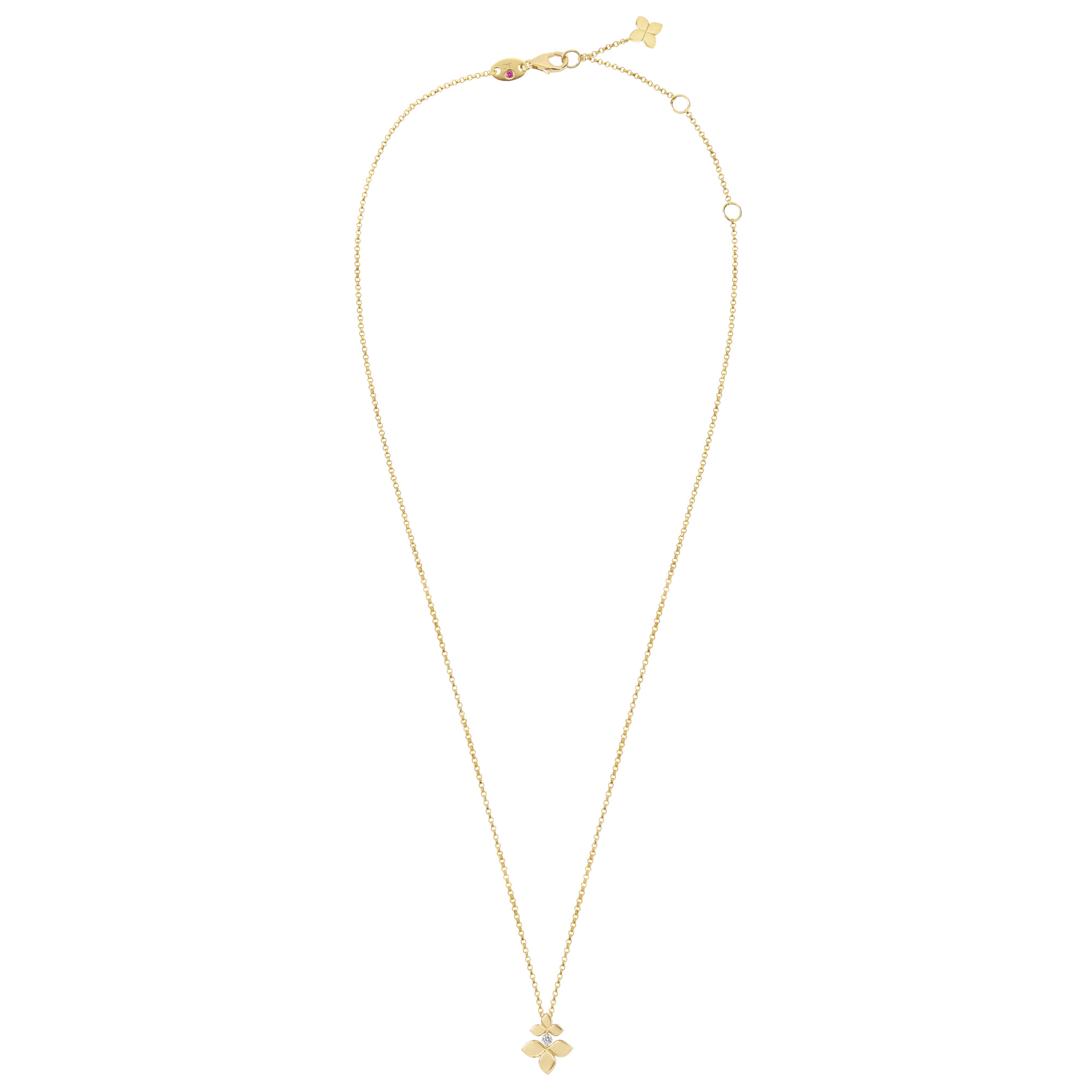 LOVE IN VERONA NECKLACE FOR CAROUSEL WITH DIAMONDS - Image 2