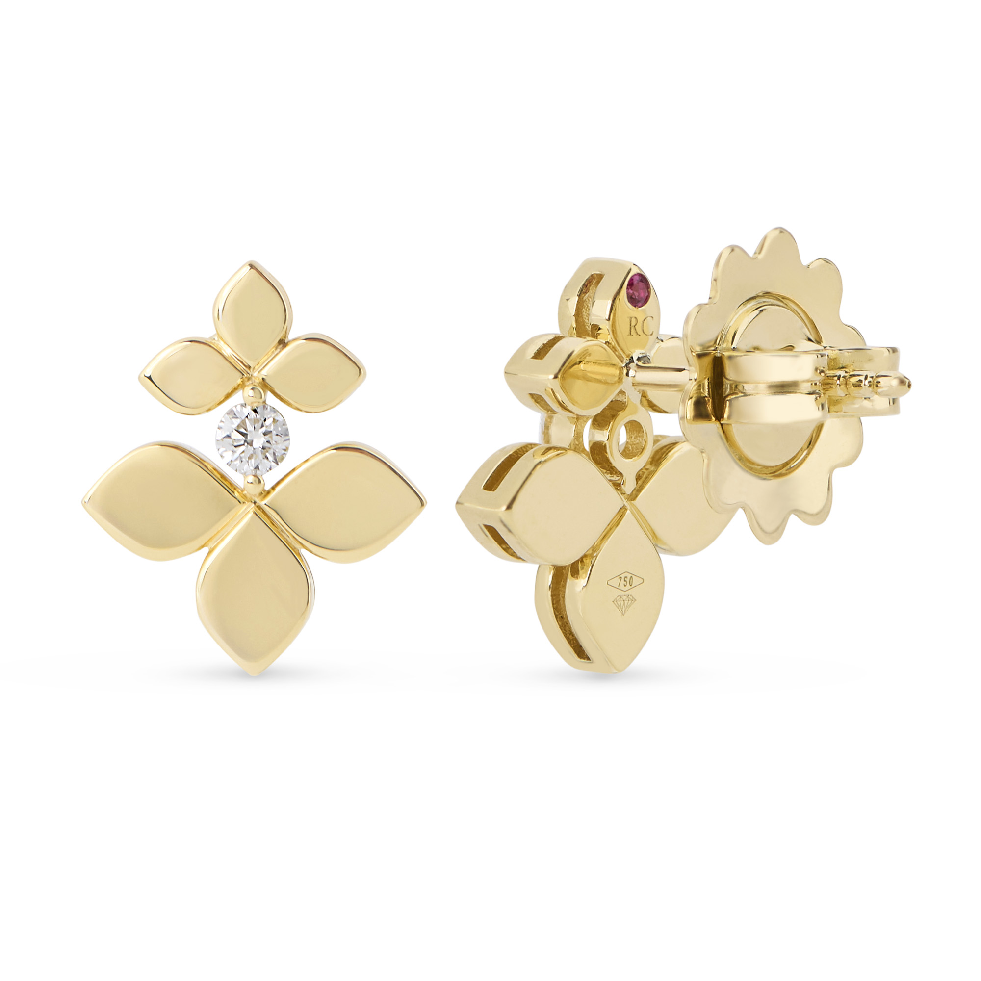 LOVE IN VERONA EARRINGS FOR CAROUSEL WITH DIAMONDS - Image 2