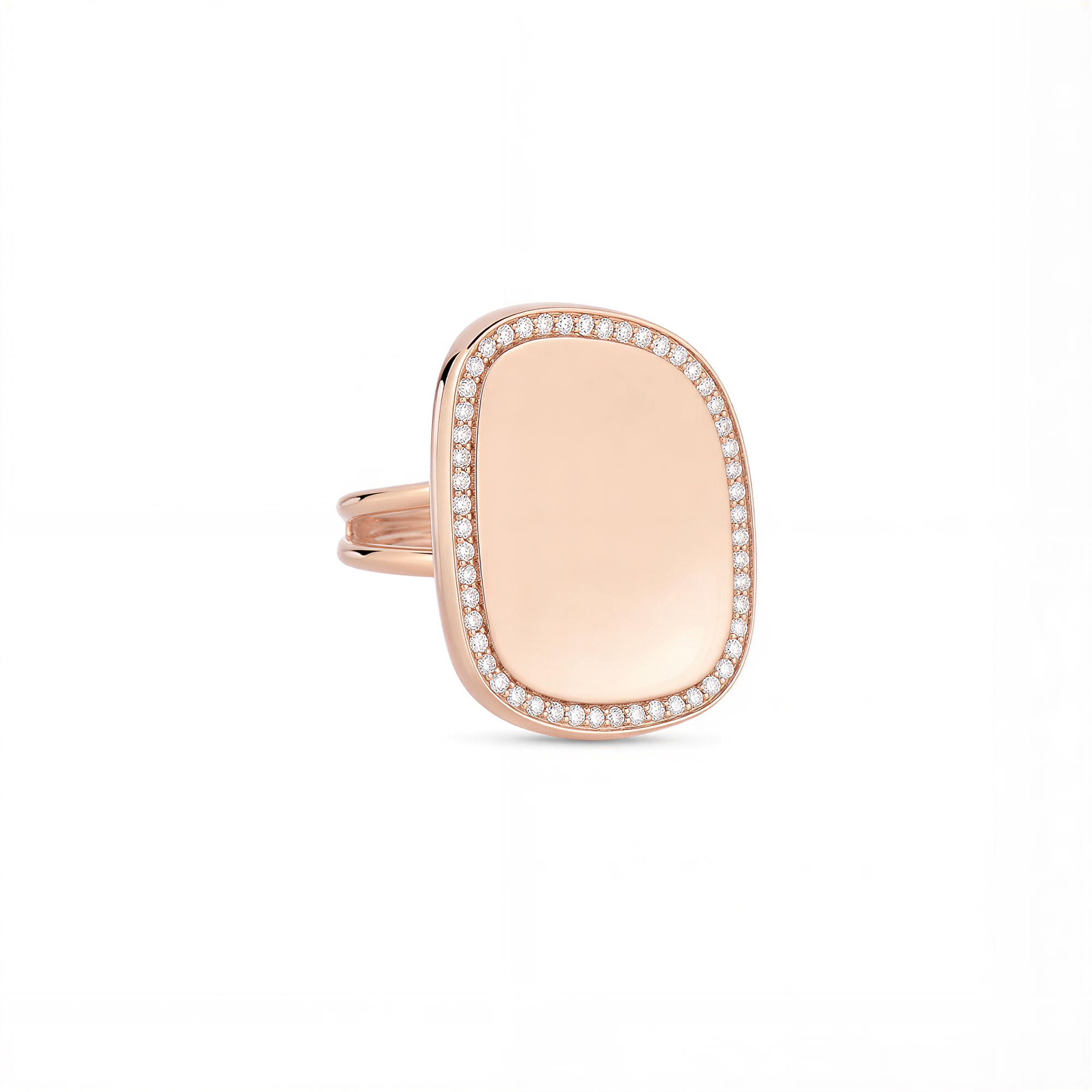 BLACK JADE RING WITH DIAMONDS