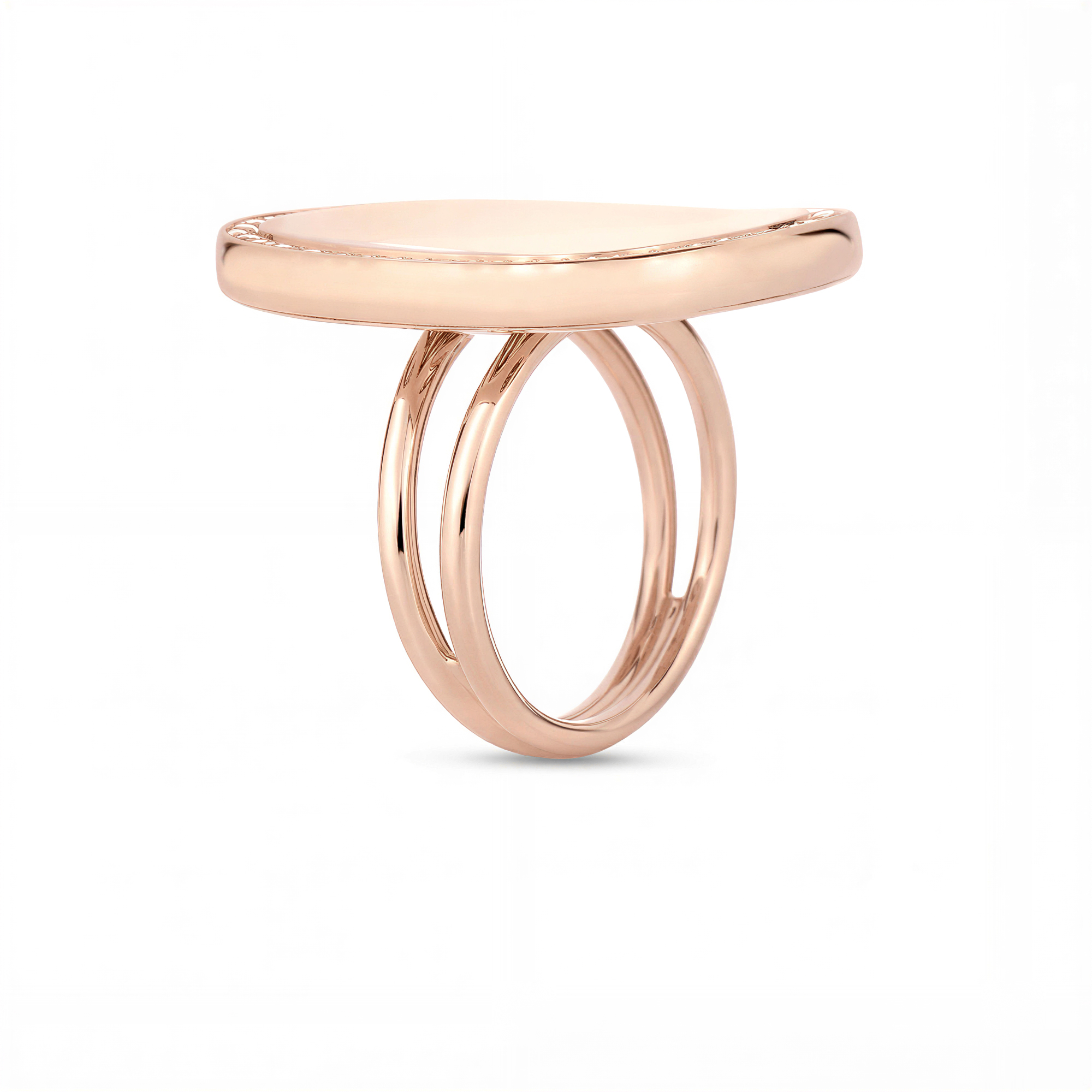 BLACK JADE RING WITH DIAMONDS - Image 2