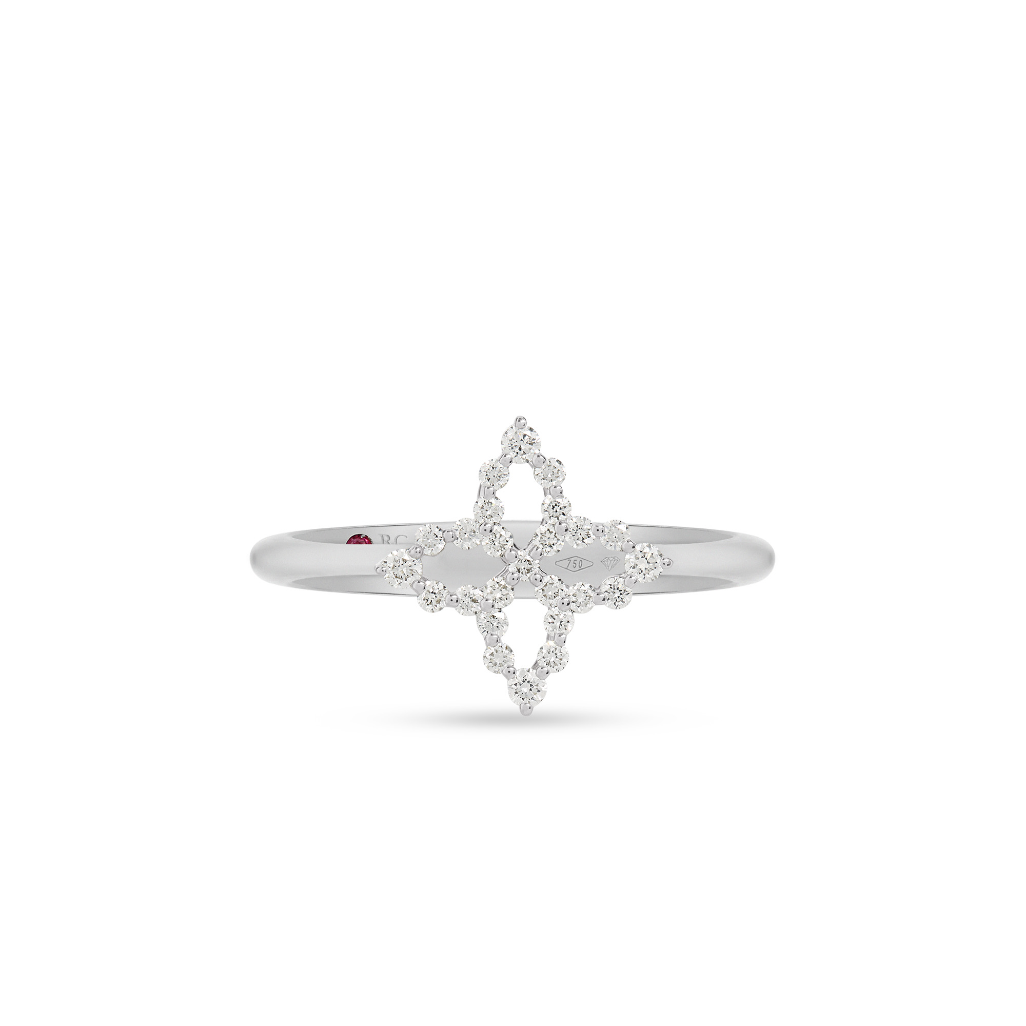 DIAMOND PRINCESS RING FOR CAROUSEL WITH DIAMONDS - Image 2