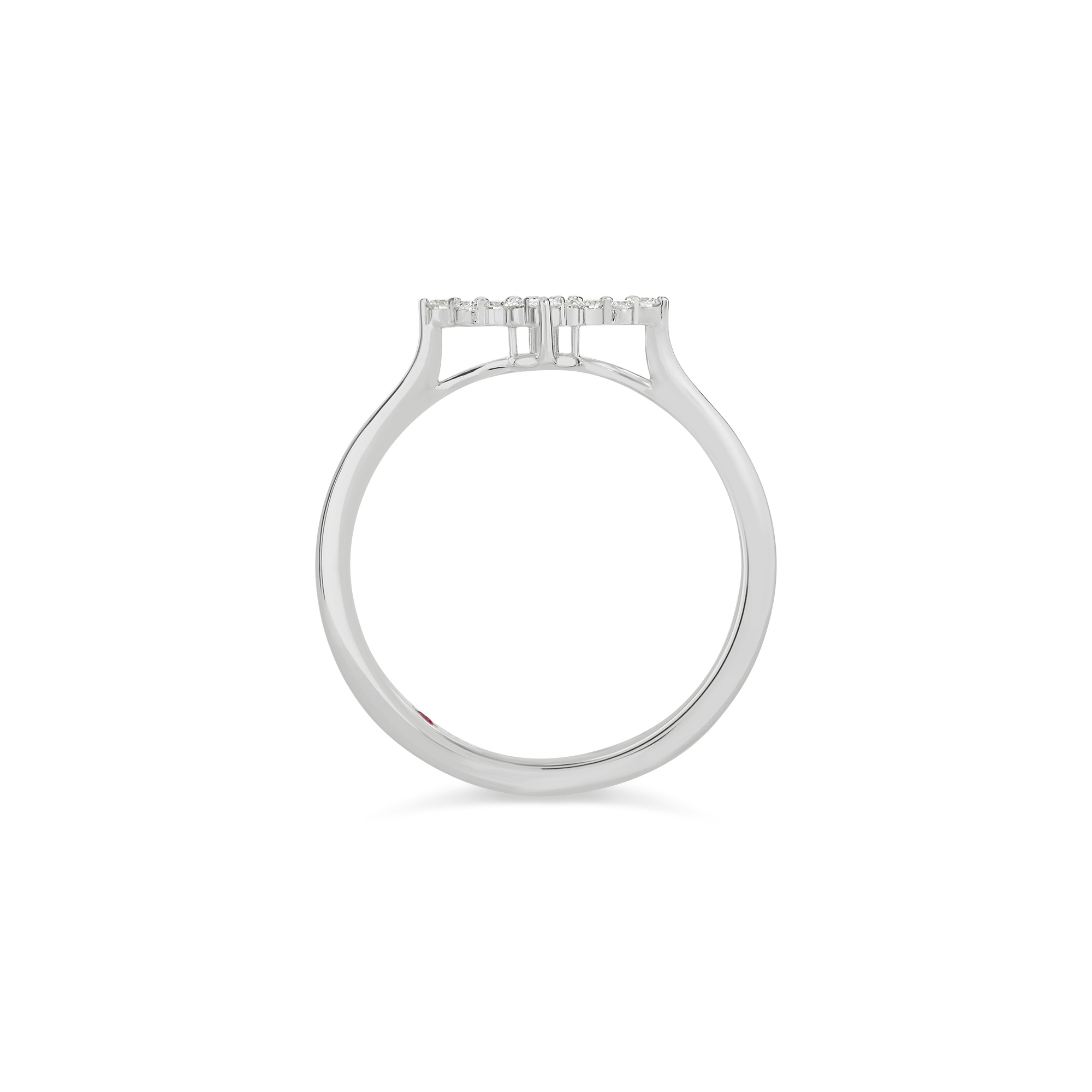 DIAMOND PRINCESS RING FOR CAROUSEL WITH DIAMONDS - Image 3