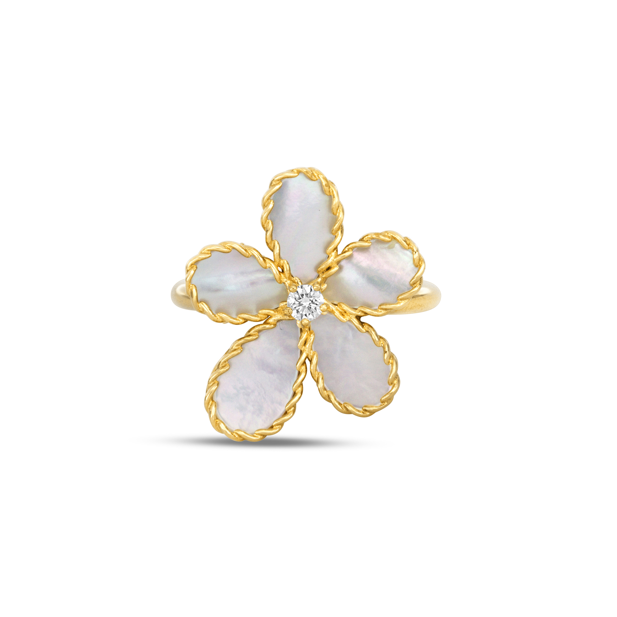 JASMINE RING WITH MOTHER OF PEARL DIAMONDS - Image 2
