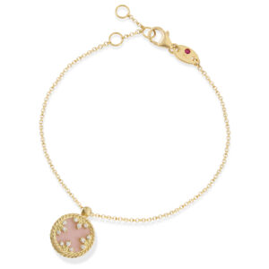 VENETIAN MEDALLIONS BRACELET FOR CAROUSEL WITH DIAMONDS, OPAL AND MOTHER OF PEARL