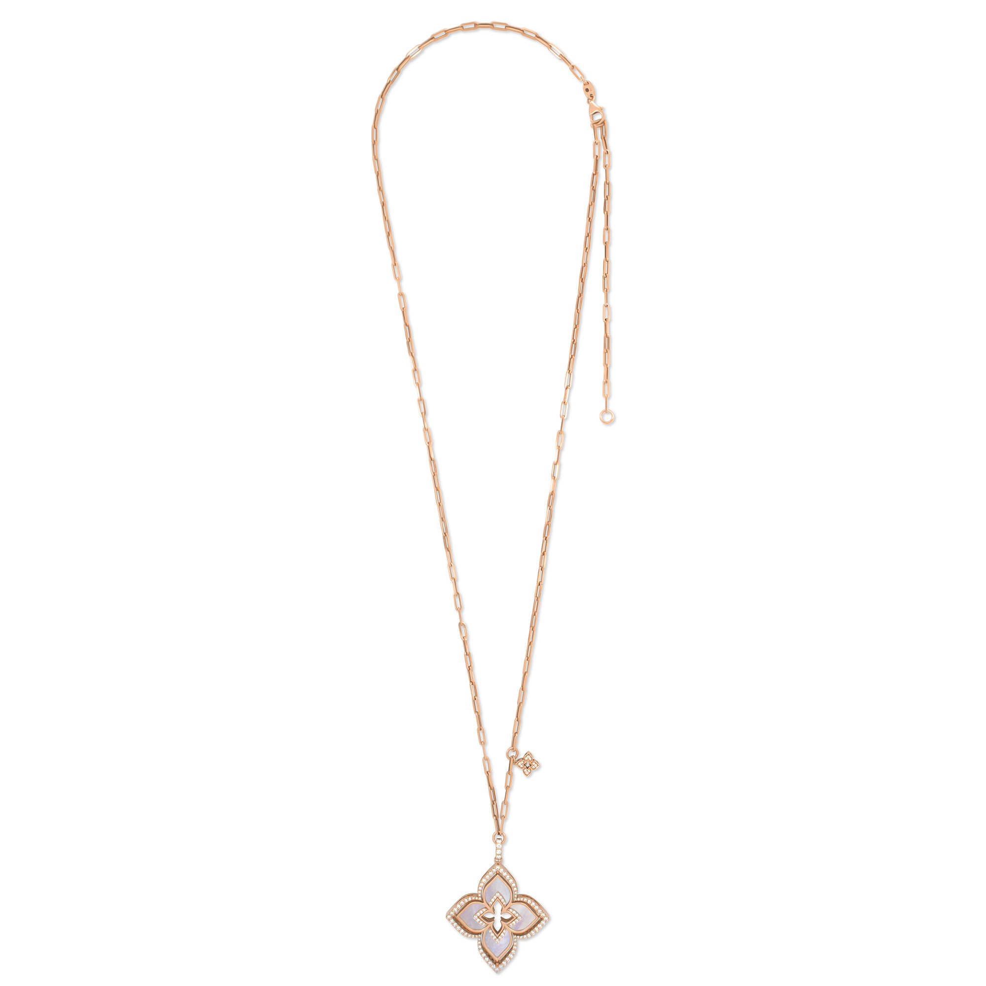 VENETIAN PRINCESS COLLAR WITH DIAMONDS AND MOTHER OF PEARL - Image 2