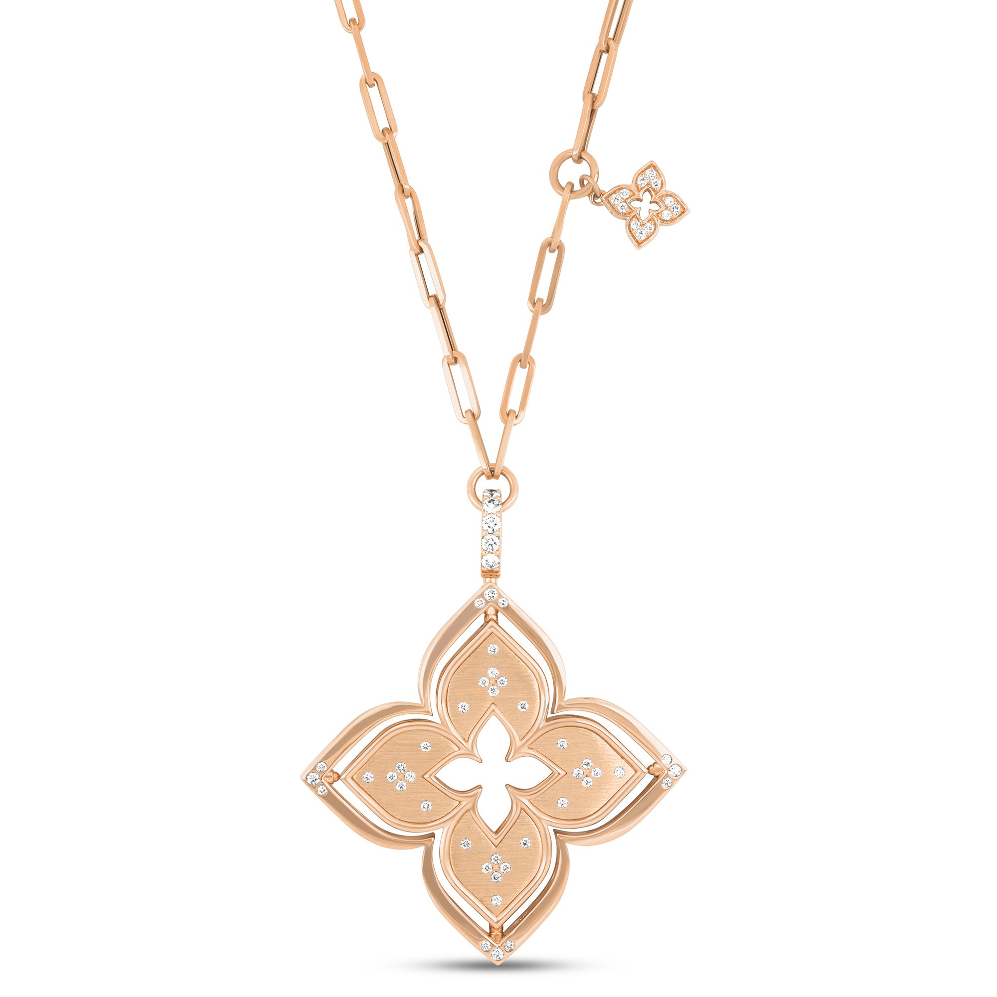 VENETIAN PRINCESS COLLAR WITH DIAMONDS AND MOTHER OF PEARL - Image 4