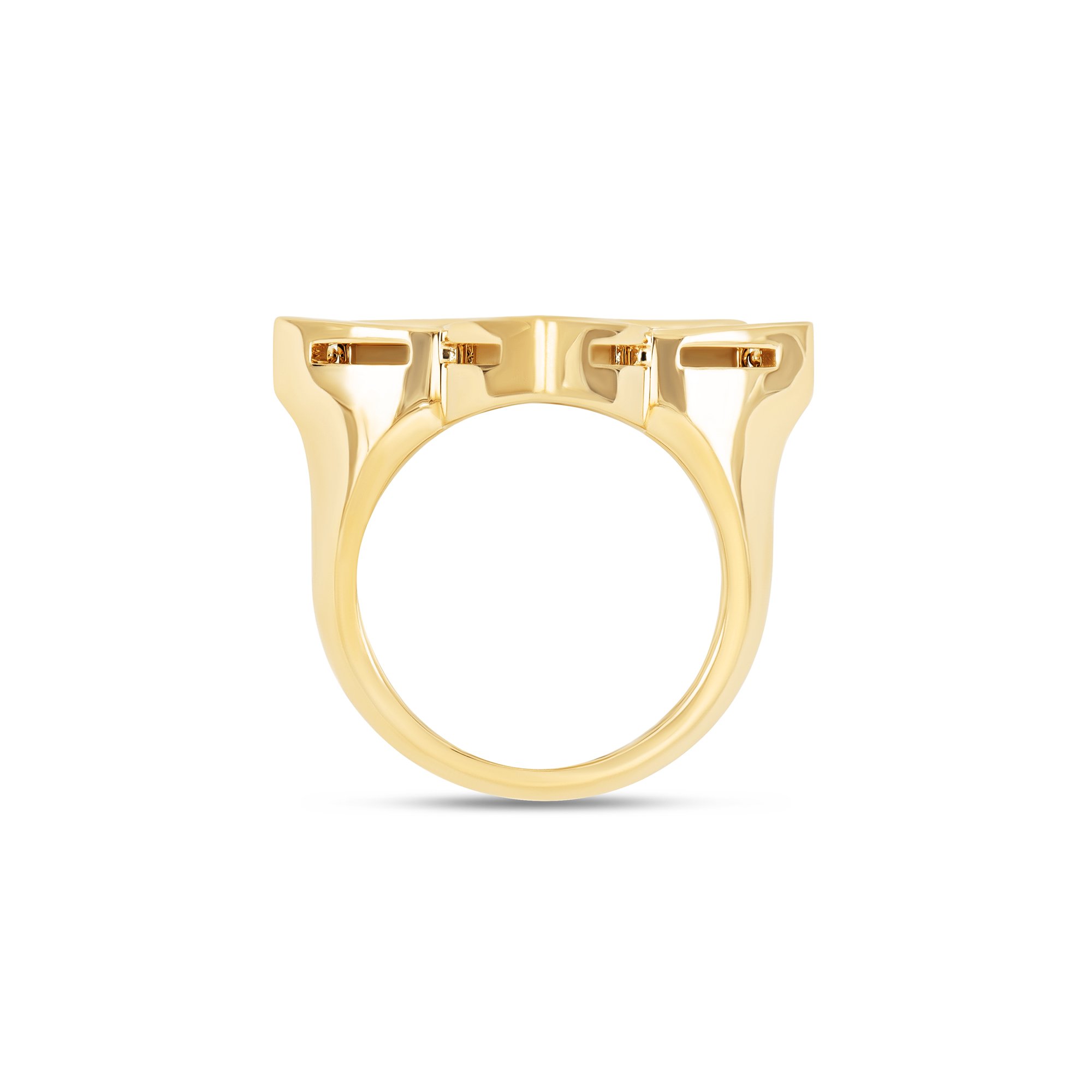 VENETIAN PRINCESS RING WITH DIAMONDS AND MOTHER OF PEARL - Image 5