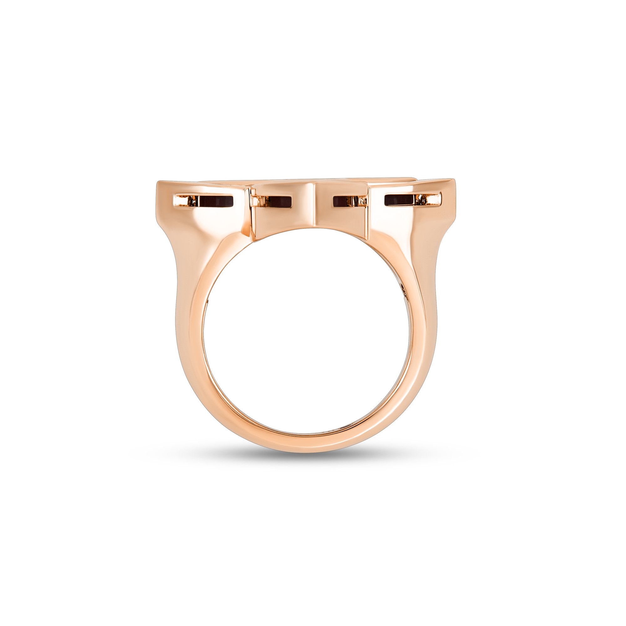 VENETIAN PRINCESS RING WITH DIAMONDS AND RHODONITE - Image 6