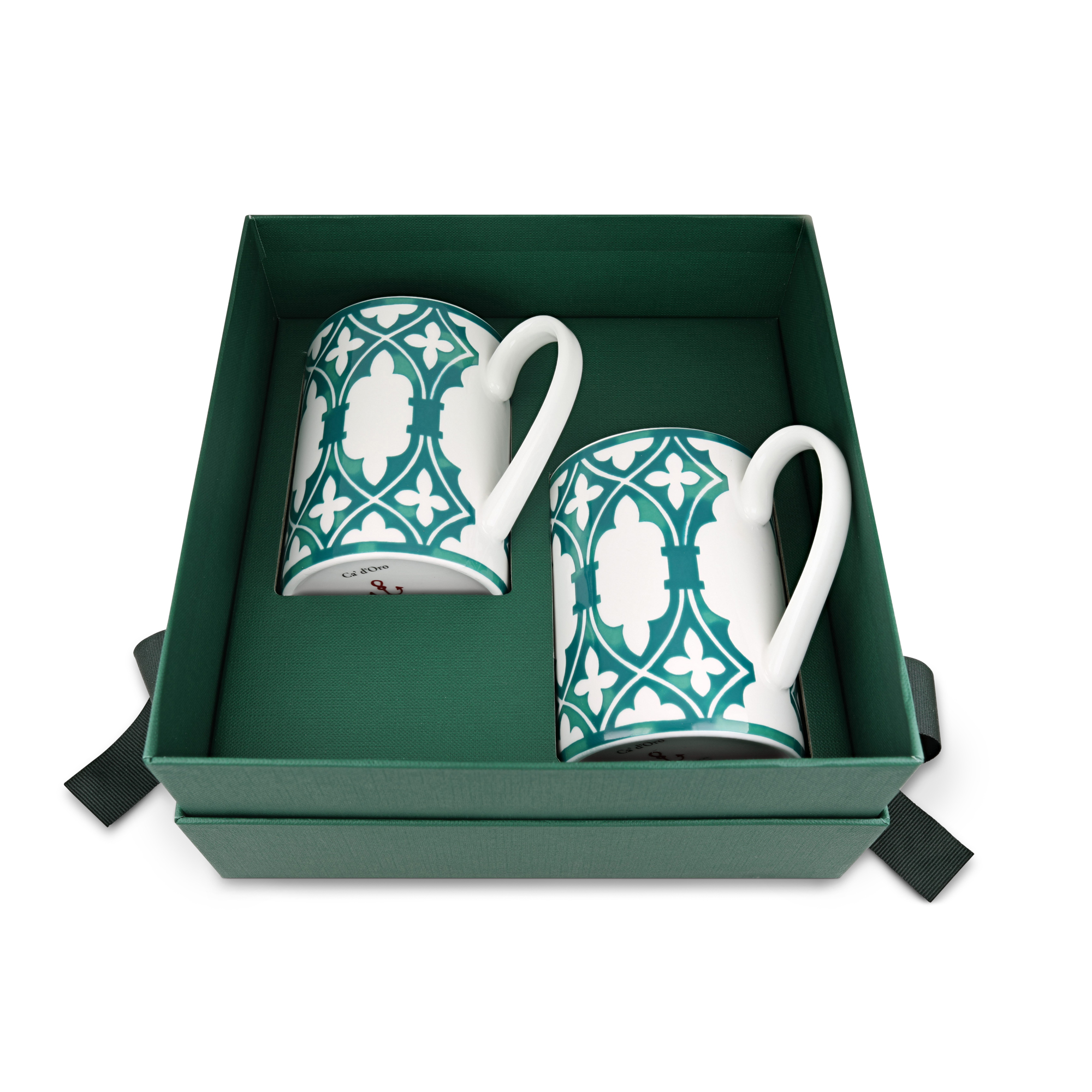 MUG IN BONE CHINA, SET OF TWO - Image 2