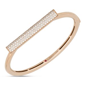 DOMINO BANGLE WITH DIAMONDS