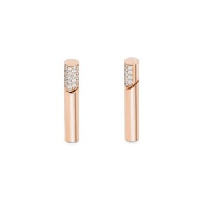 DOMINO EARRINGS WITH DIAMONDS