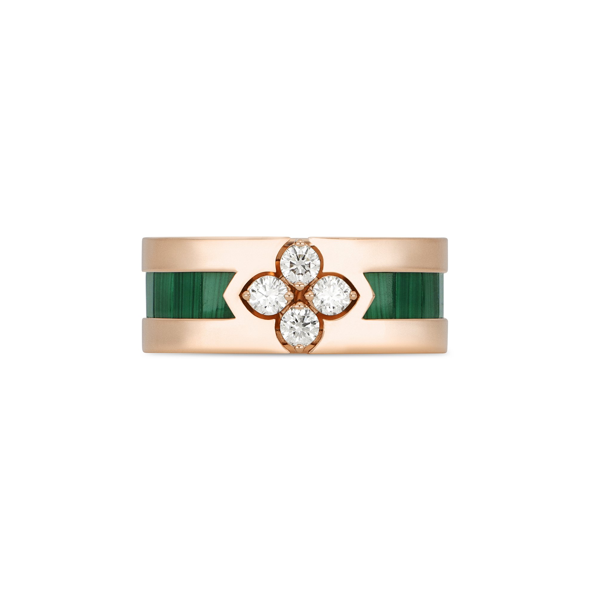 LOVE IN VERONA RING WITH MALACHITE - Image 2