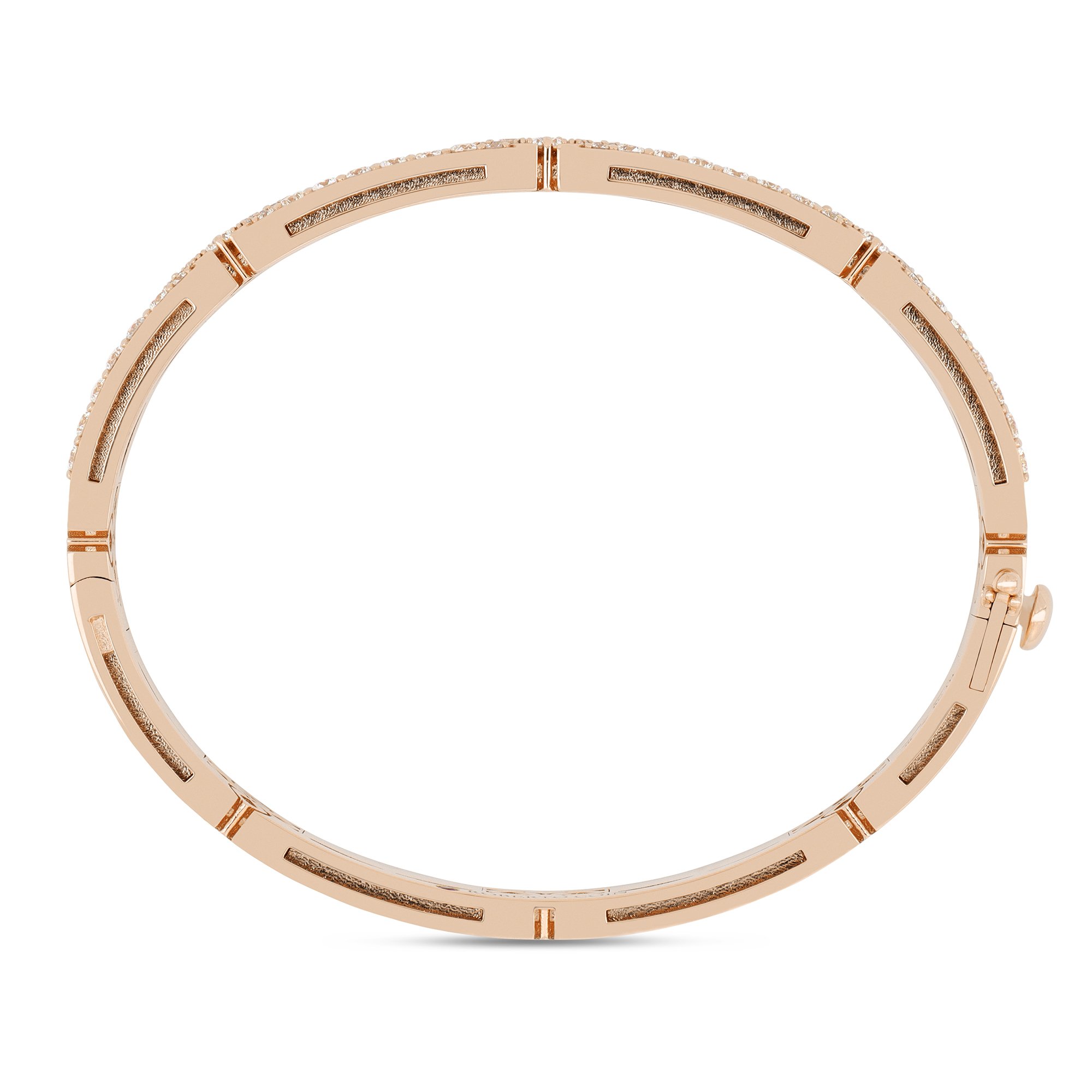 LOVE IN VERONA BANGLE WITH MALACHITE AND DIAMONDS - Image 4