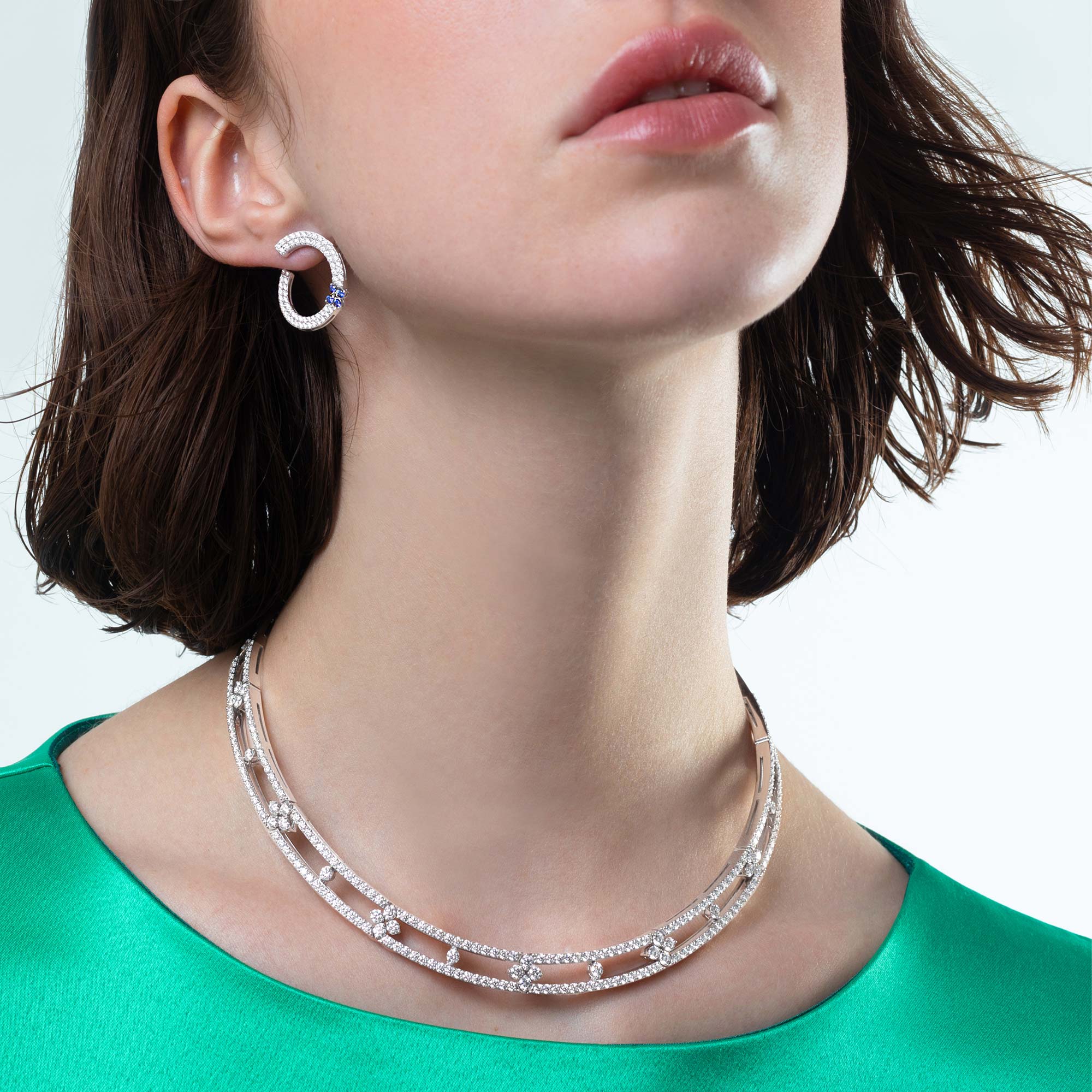 LOVE IN VERONA NECKLACE WITH DIAMONDS - Image 2