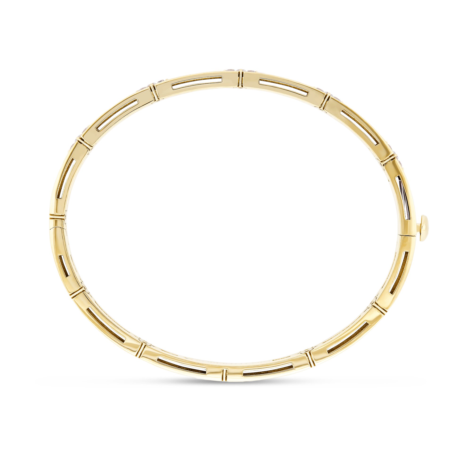 LOVE IN VERONA BANGLE WITH DIAMONDS - Image 3