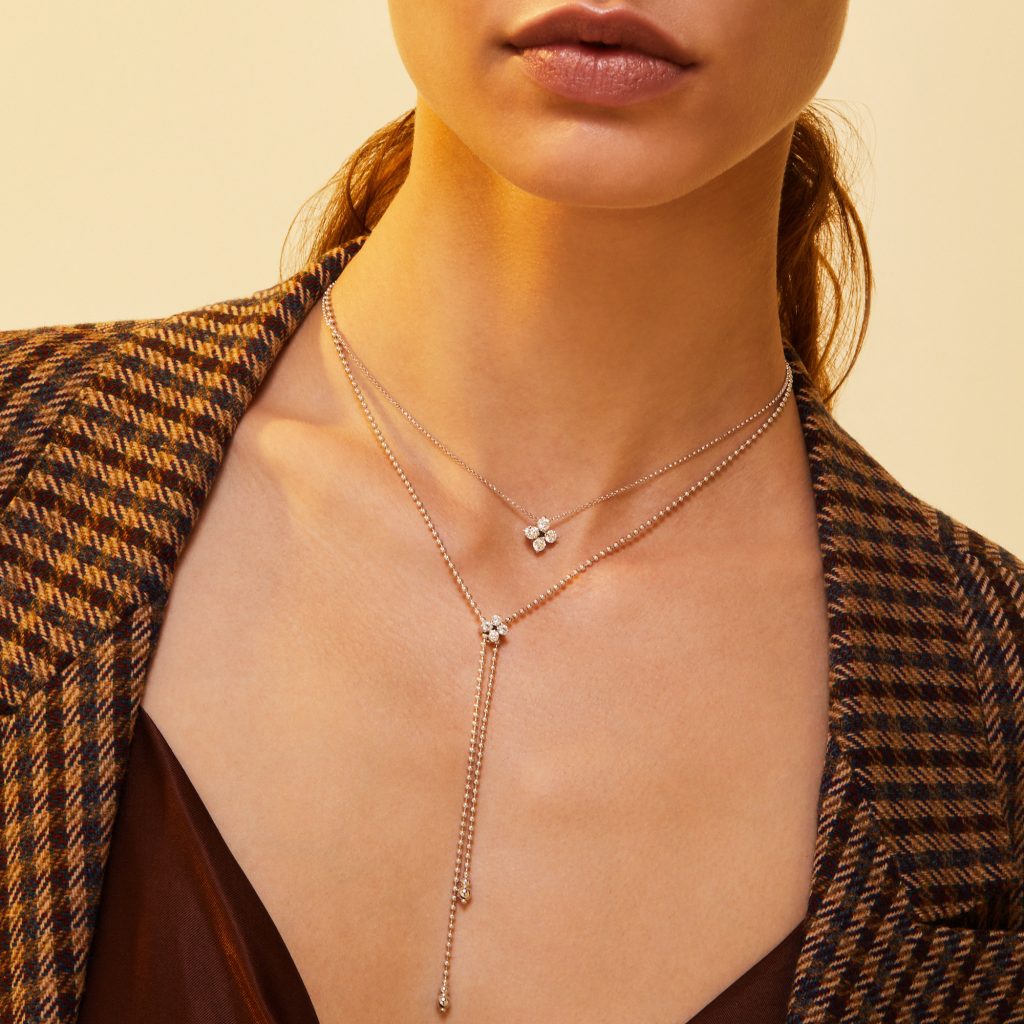 LOVE IN VERONA NECKLACE WITH DIAMONDS - Image 2