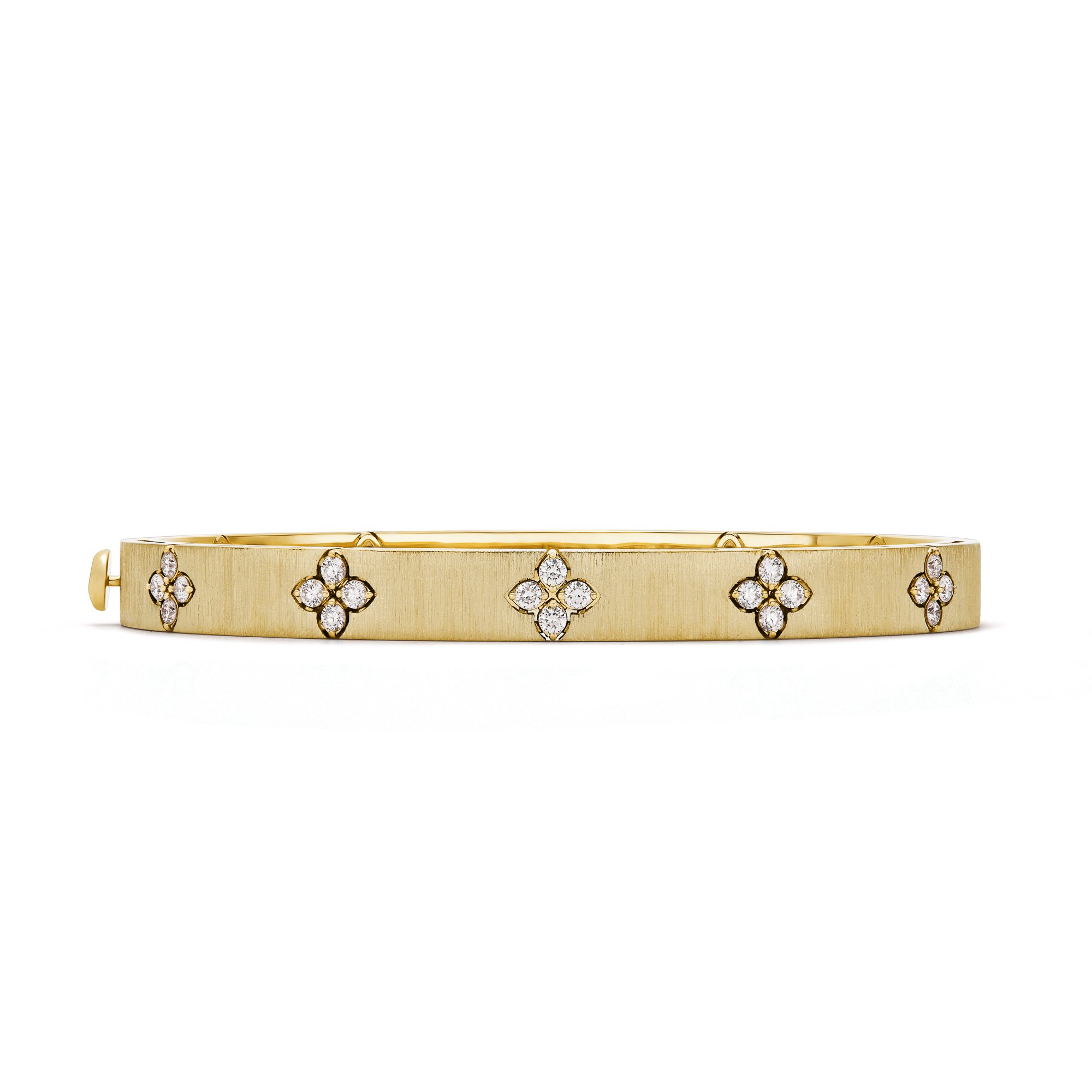 LOVE IN VERONA BANGLE WITH DIAMONDS - Image 3
