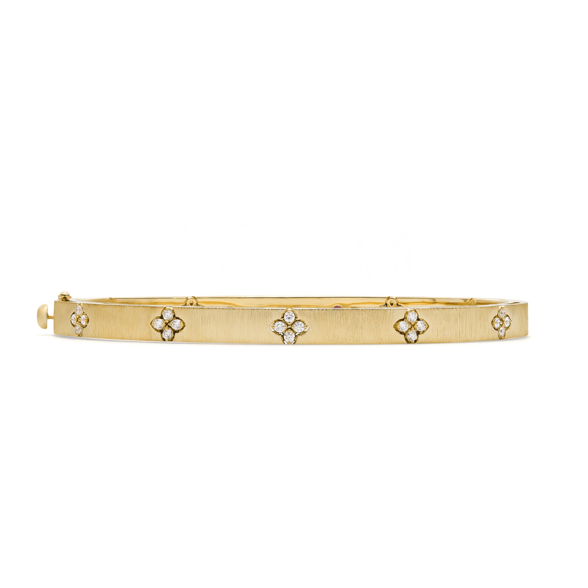 LOVE IN VERONA BANGLE WITH DIAMONDS - Image 3