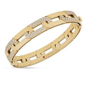 NAVARRA BANGLE WITH DIAMONDS