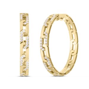 NAVARRA EARRINGS WITH DIAMONDS