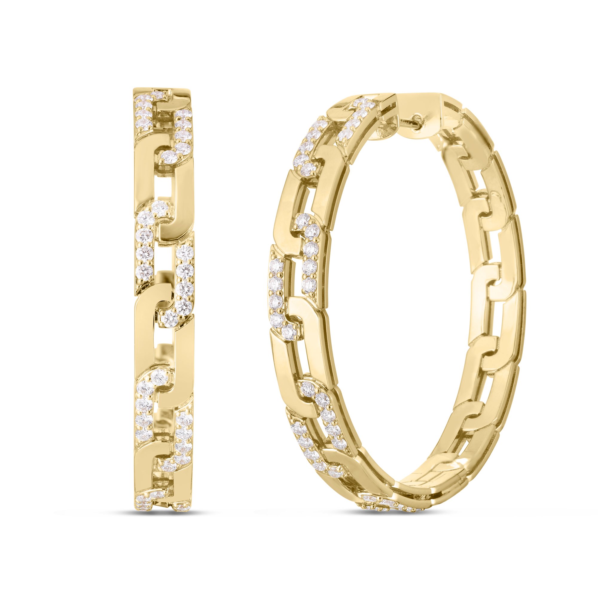 NAVARRA EARRINGS WITH DIAMONDS