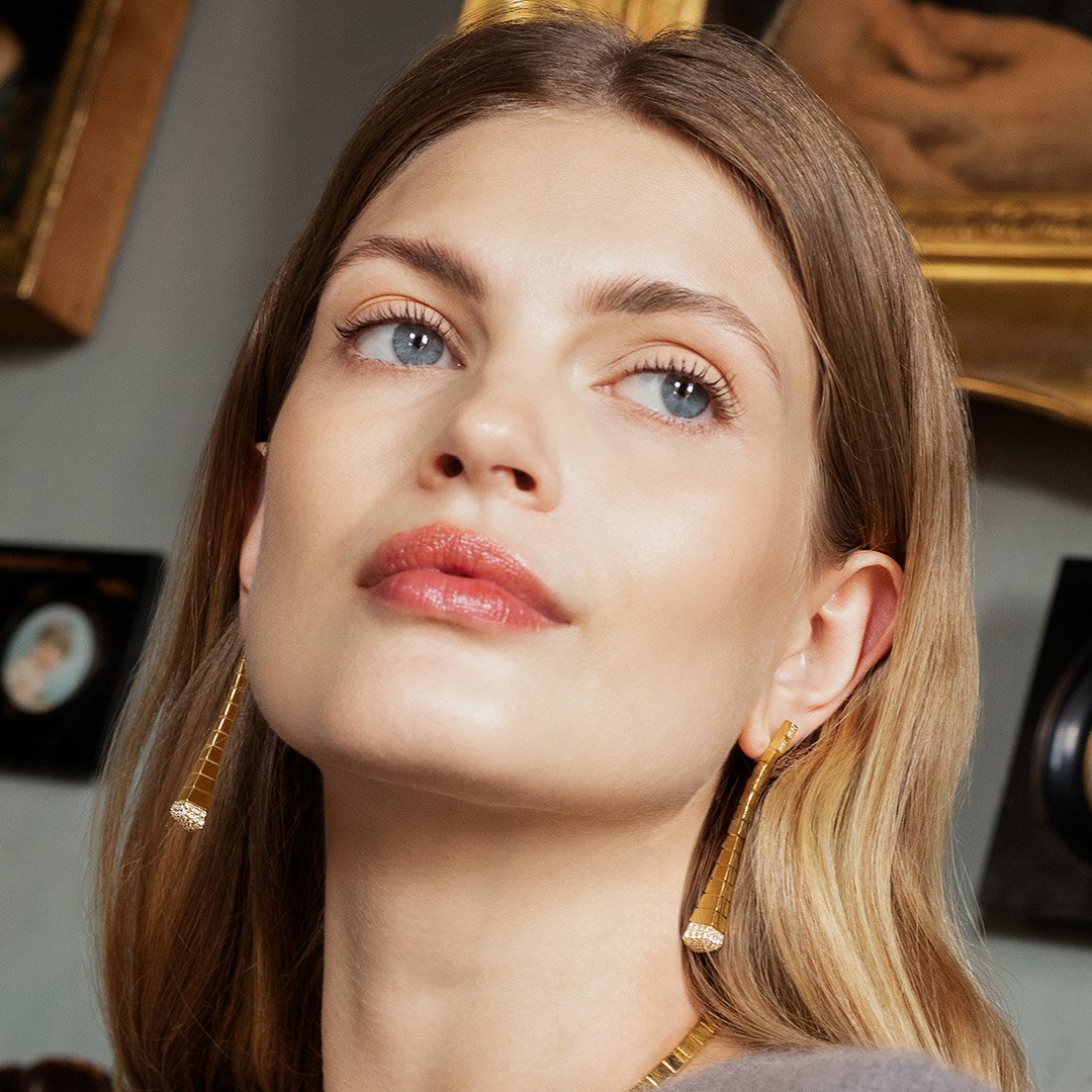 SAUVAGE PRIVÉ EARRINGS WITH DIAMONDS - Image 2