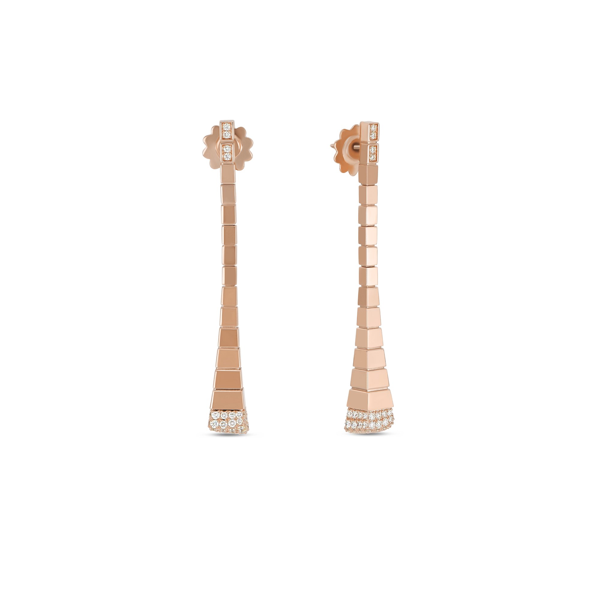 SAUVAGE PRIVÉ EARRINGS WITH DIAMONDS