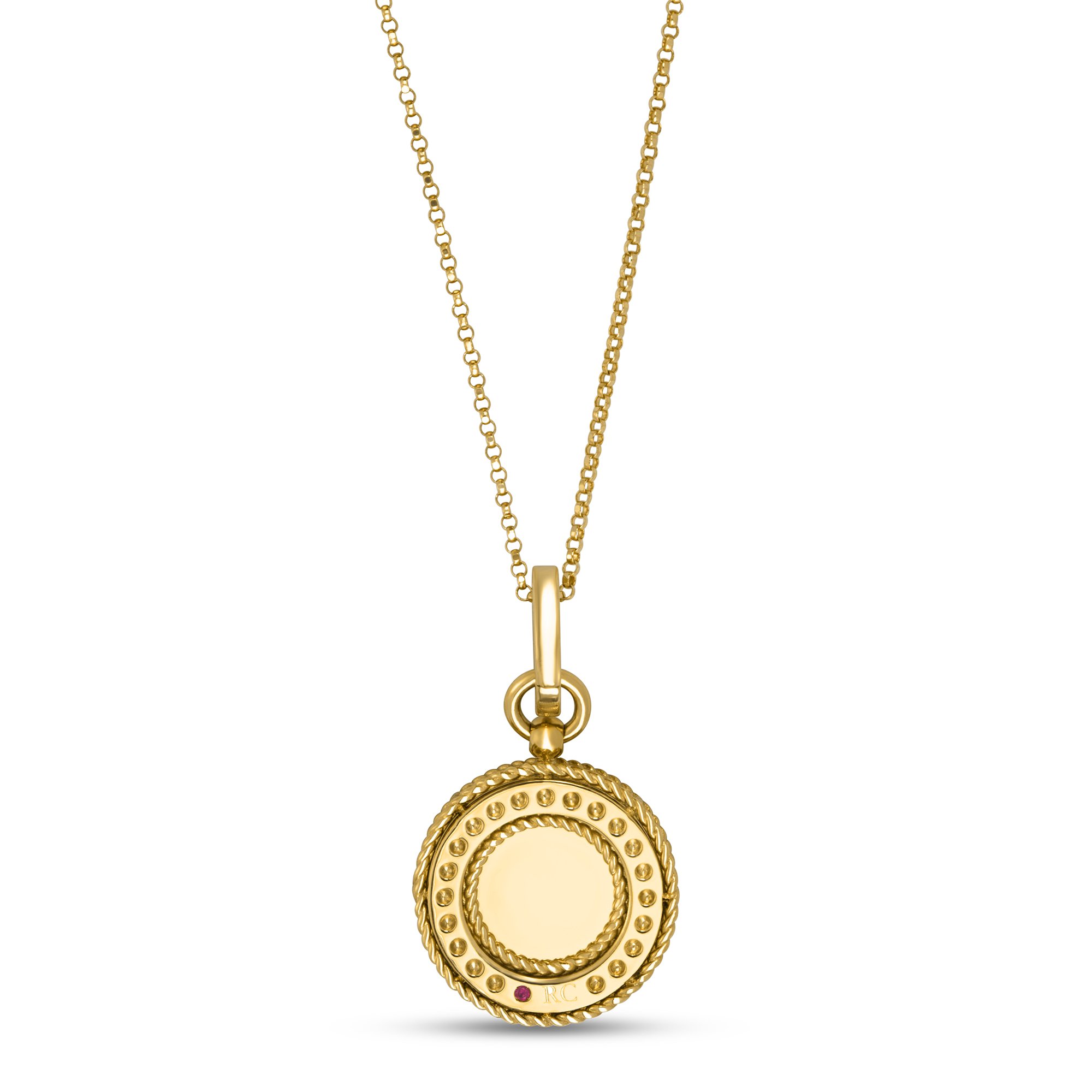 VENETIAN MEDALLIONS COLLAR WITH DIAMONDS - Image 3