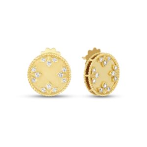 VENETIAN MEDALLIONS EARRINGS WITH DIAMONDS
