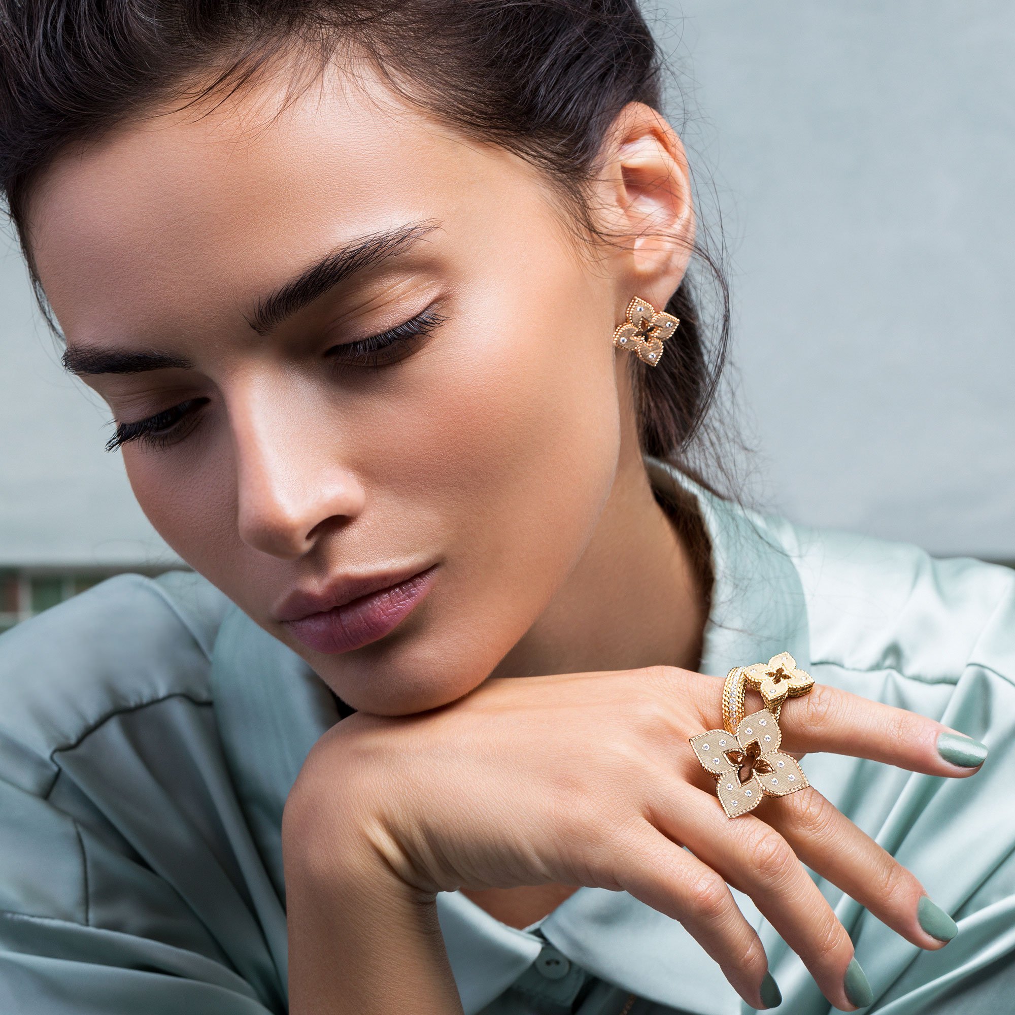 VENETIAN PRINCESS RING WITH DIAMONDS - Image 2