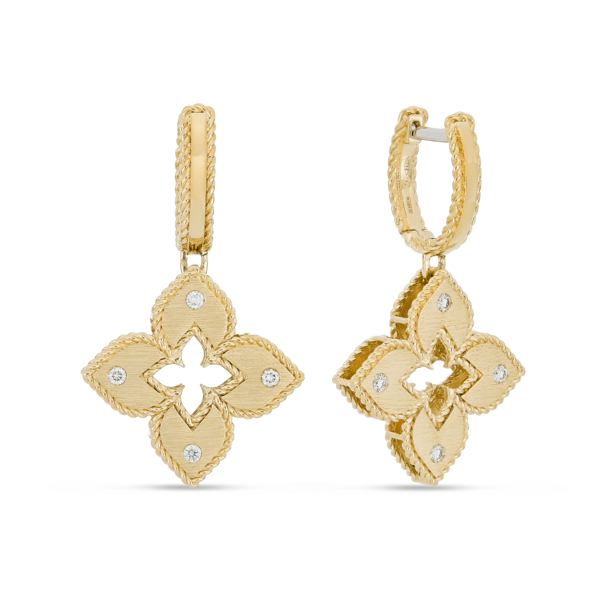 VENETIAN PRINCESS EARRINGS WITH DIAMONDS