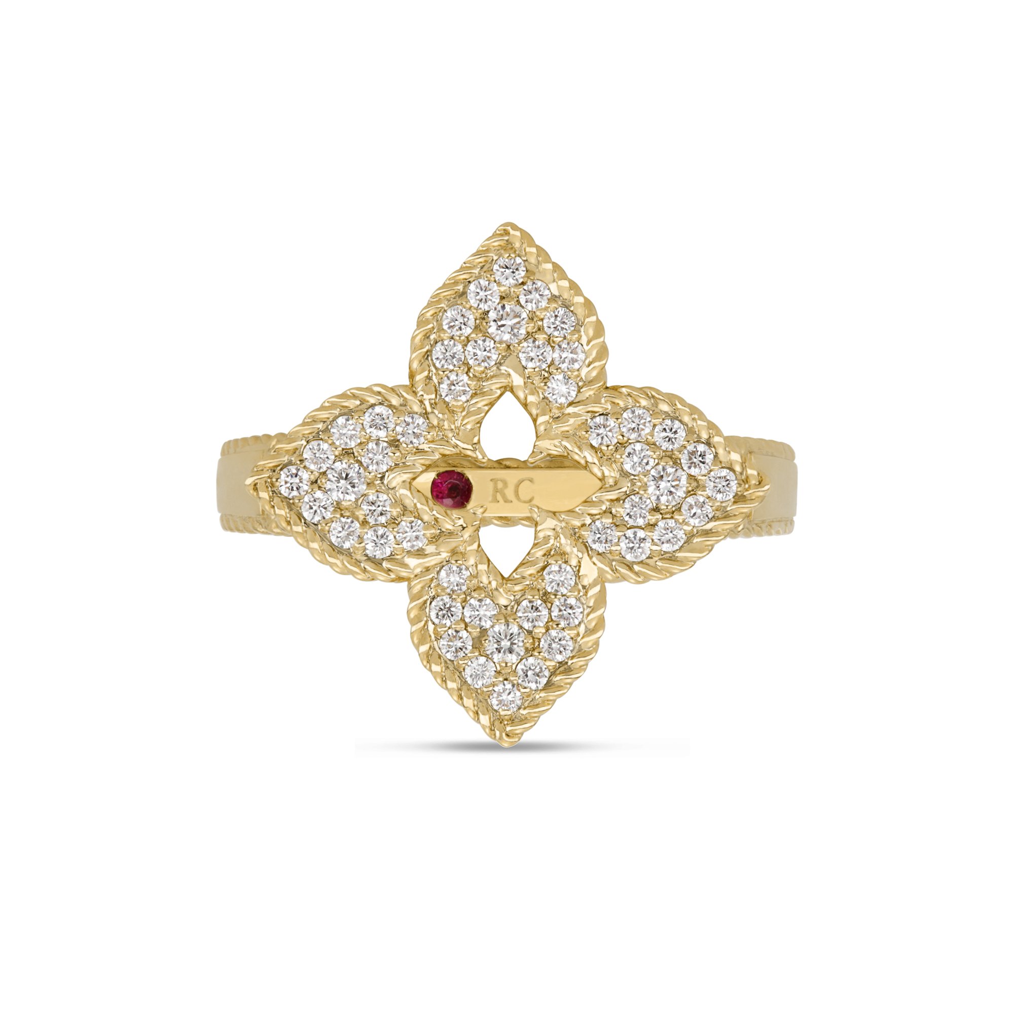 VENETIAN PRINCESS RING WITH DIAMONDS - Image 3