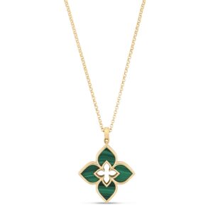 VENETIAN PRINCESS PENDANT WITH MALACHITE