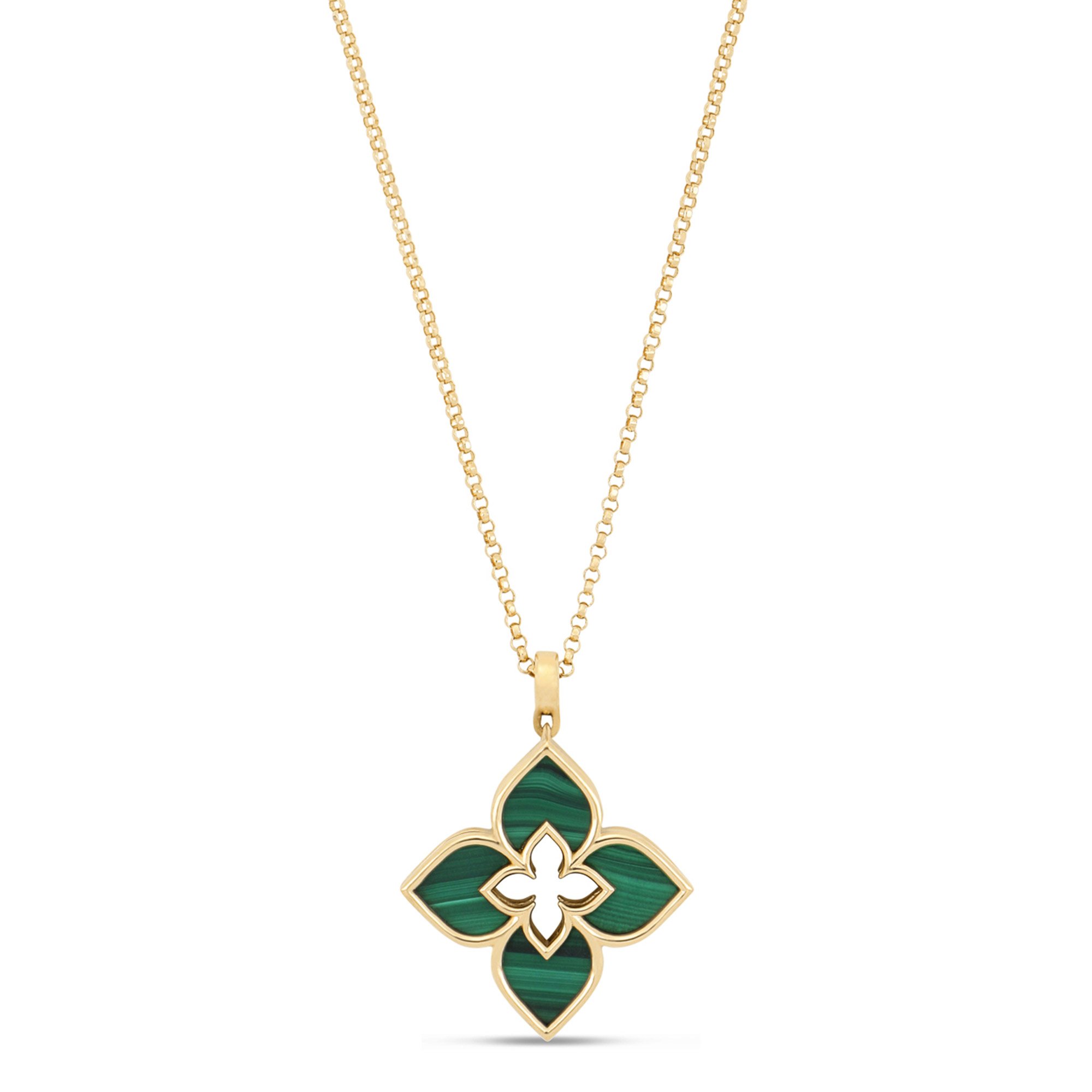 VENETIAN PRINCESS PENDANT WITH MALACHITE