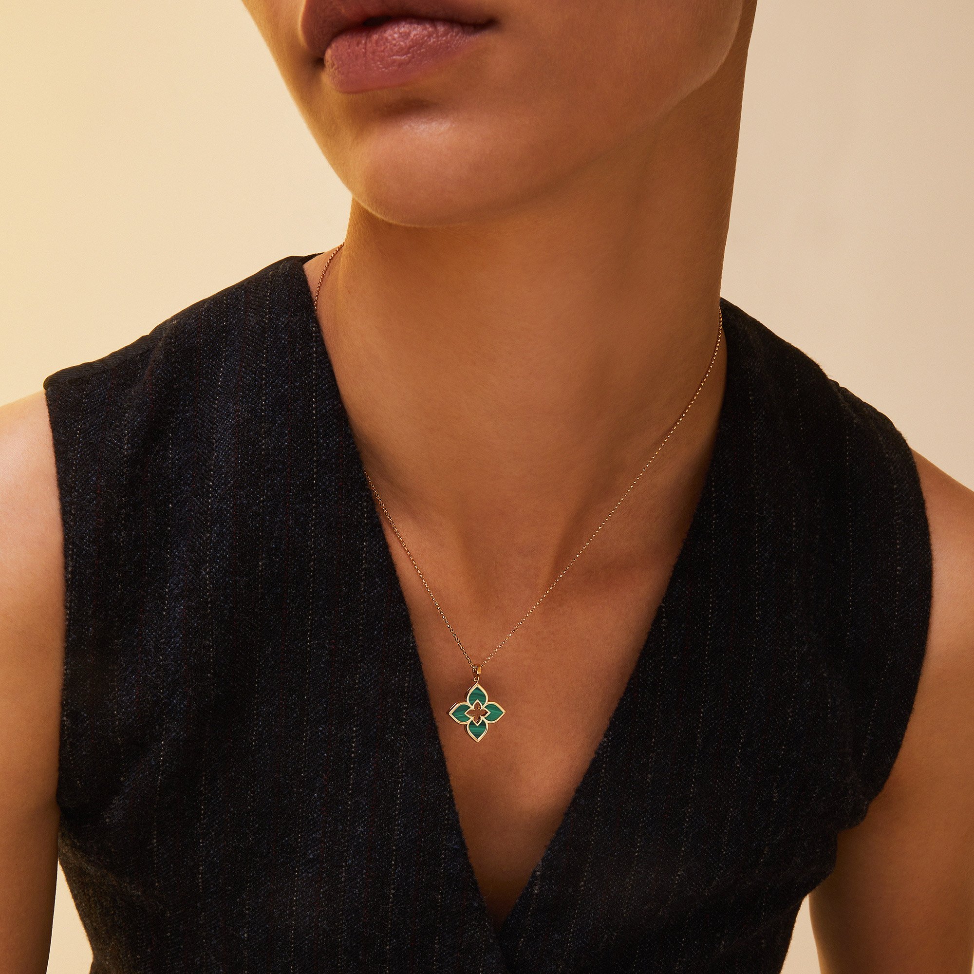 VENETIAN PRINCESS PENDANT WITH MALACHITE - Image 2