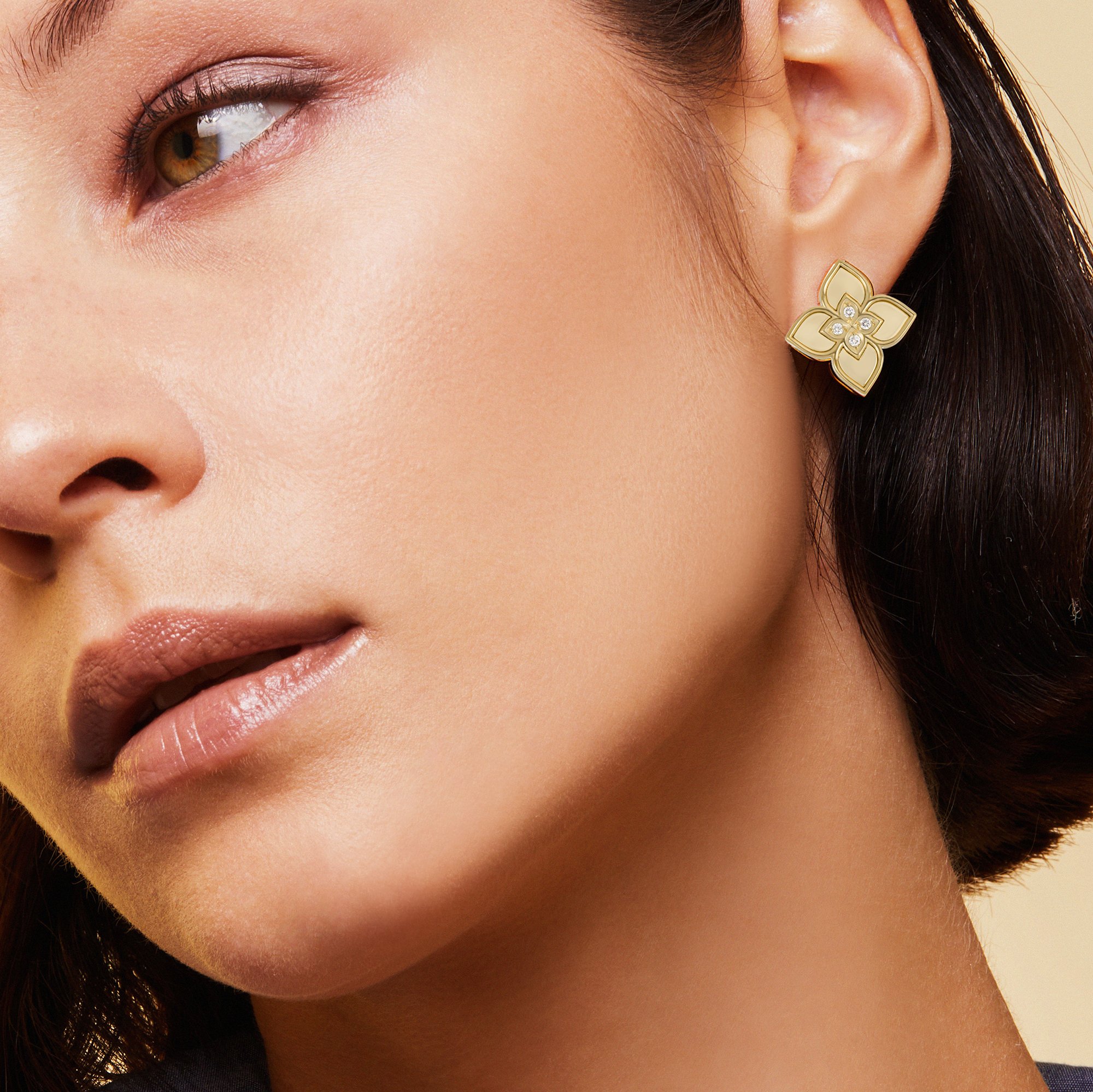 VENETIAN PRINCESS EARRINGS WITH DIAMONDS - Image 2