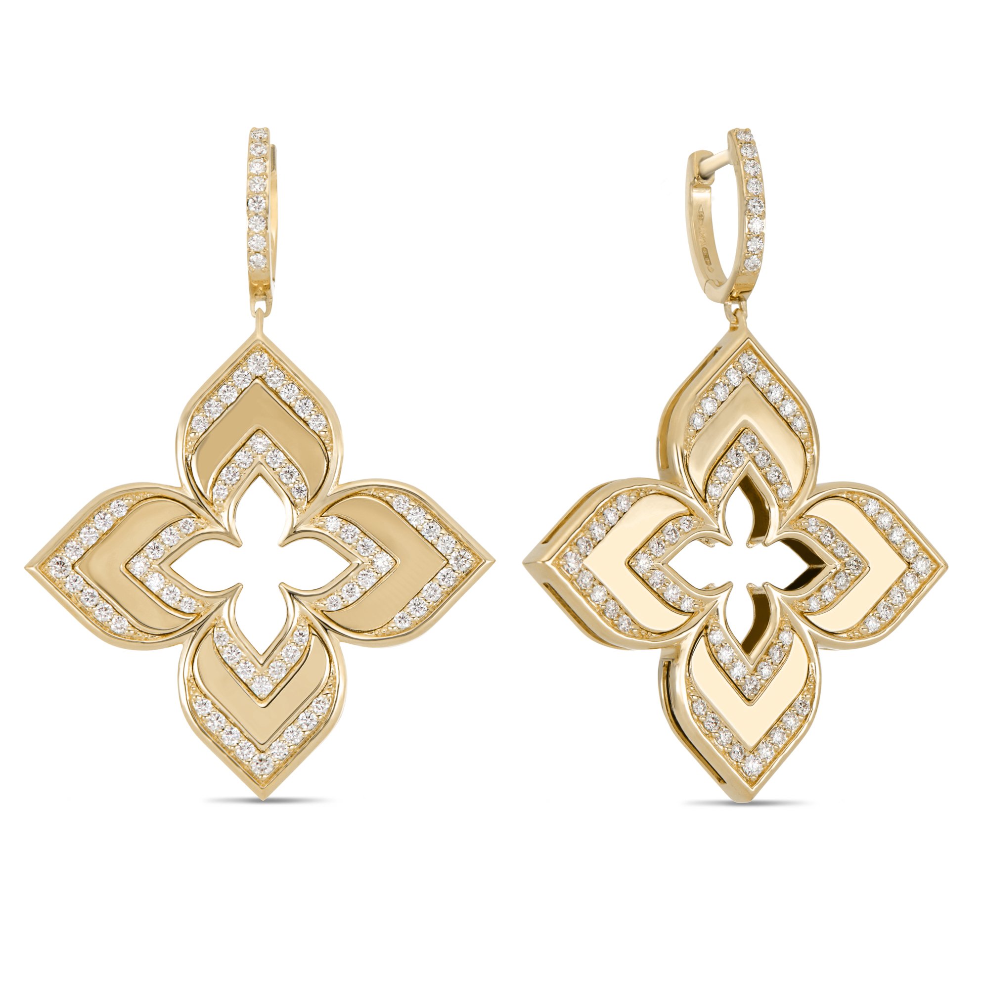 VENETIAN PRINCESS EARRINGS WITH DIAMONDS