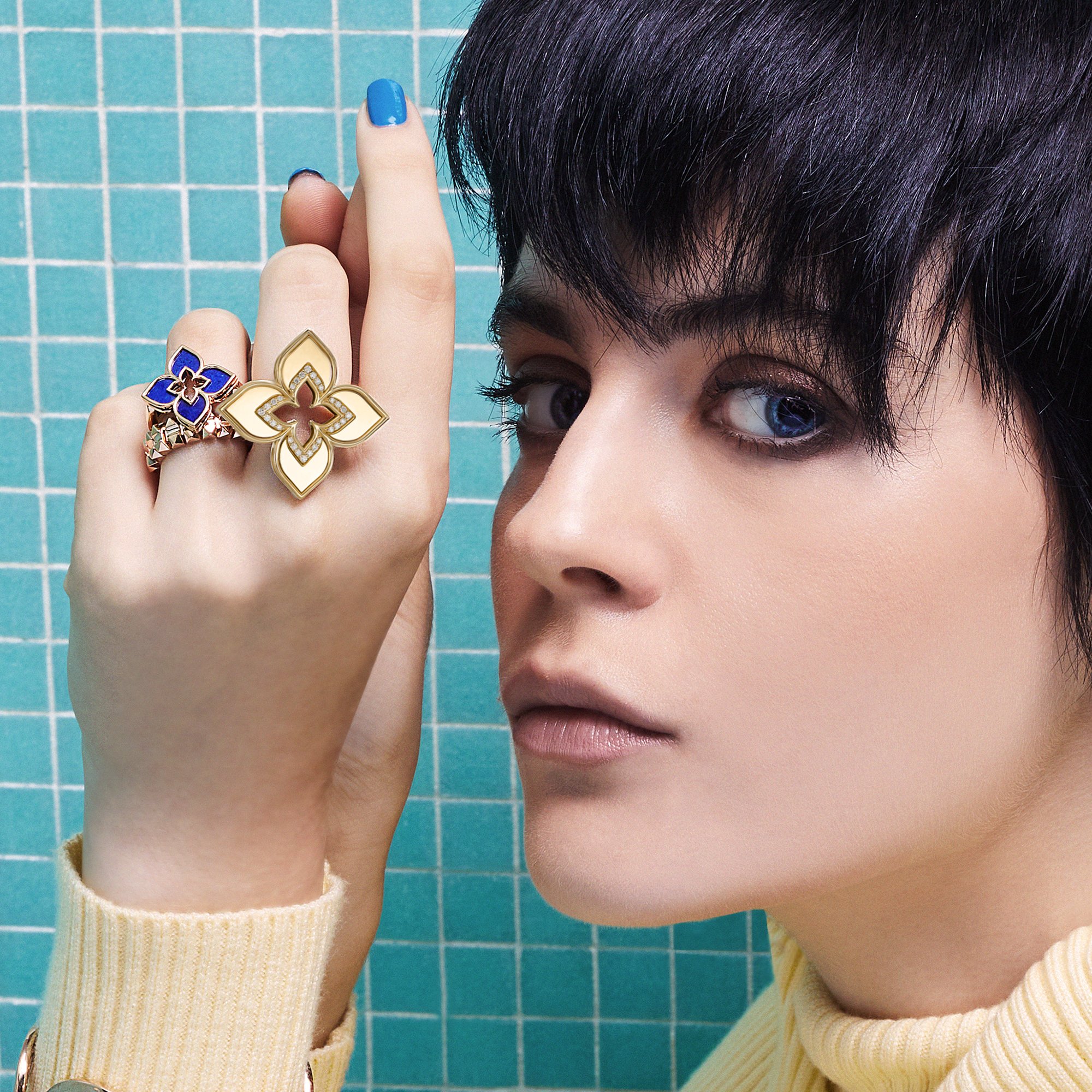 VENETIAN PRINCESS RING WITH DIAMONDS - Image 2