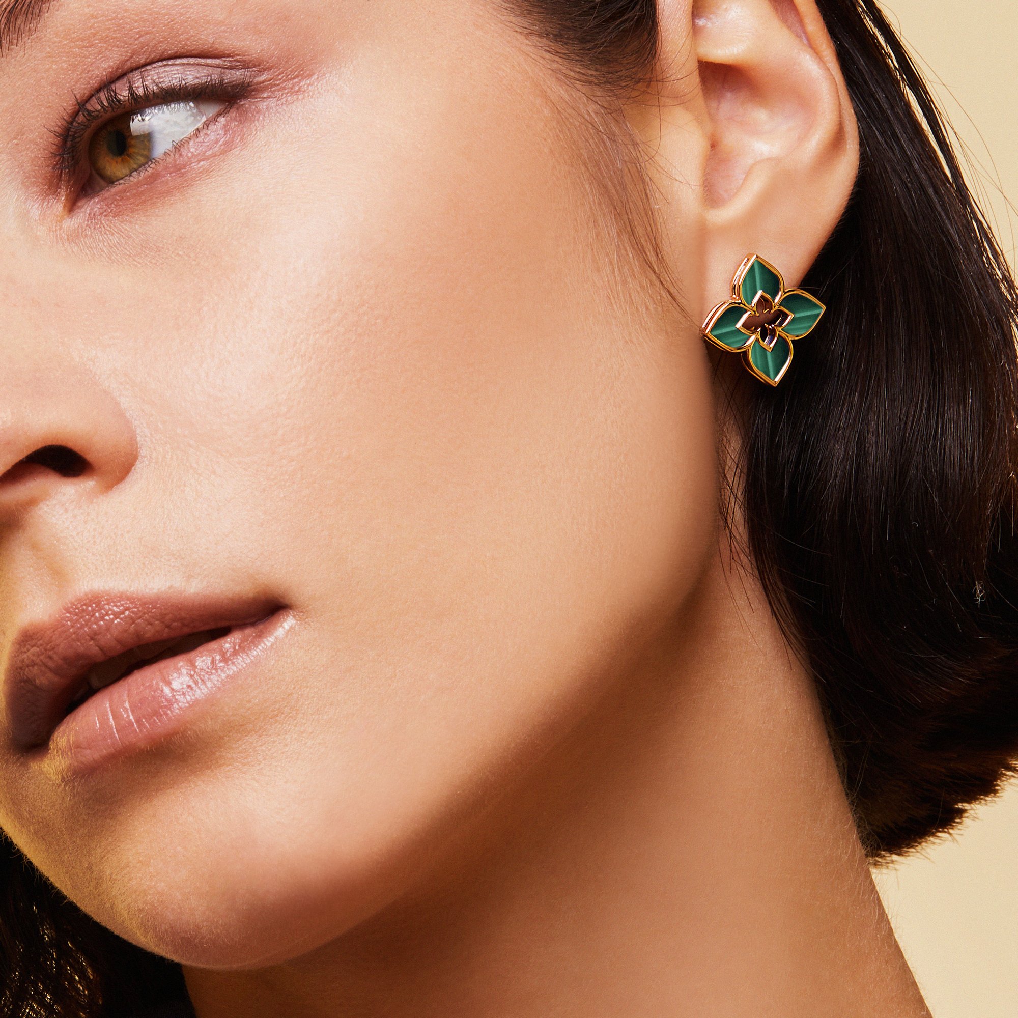 VENETIAN PRINCESS EARRINGS WITH MALACHITE - Image 2