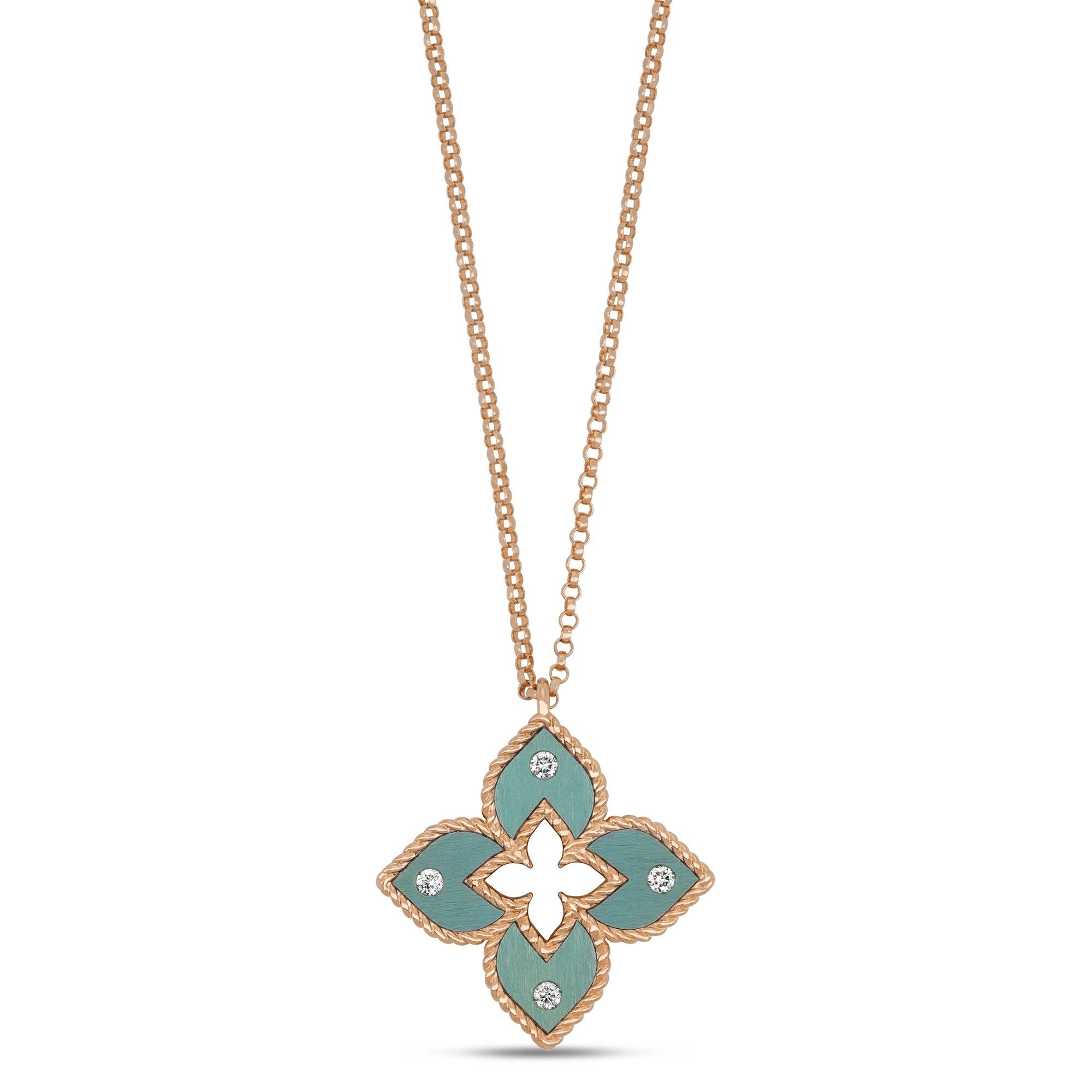 VENETIAN PRINCESS PENDANT WITH TITANIUM